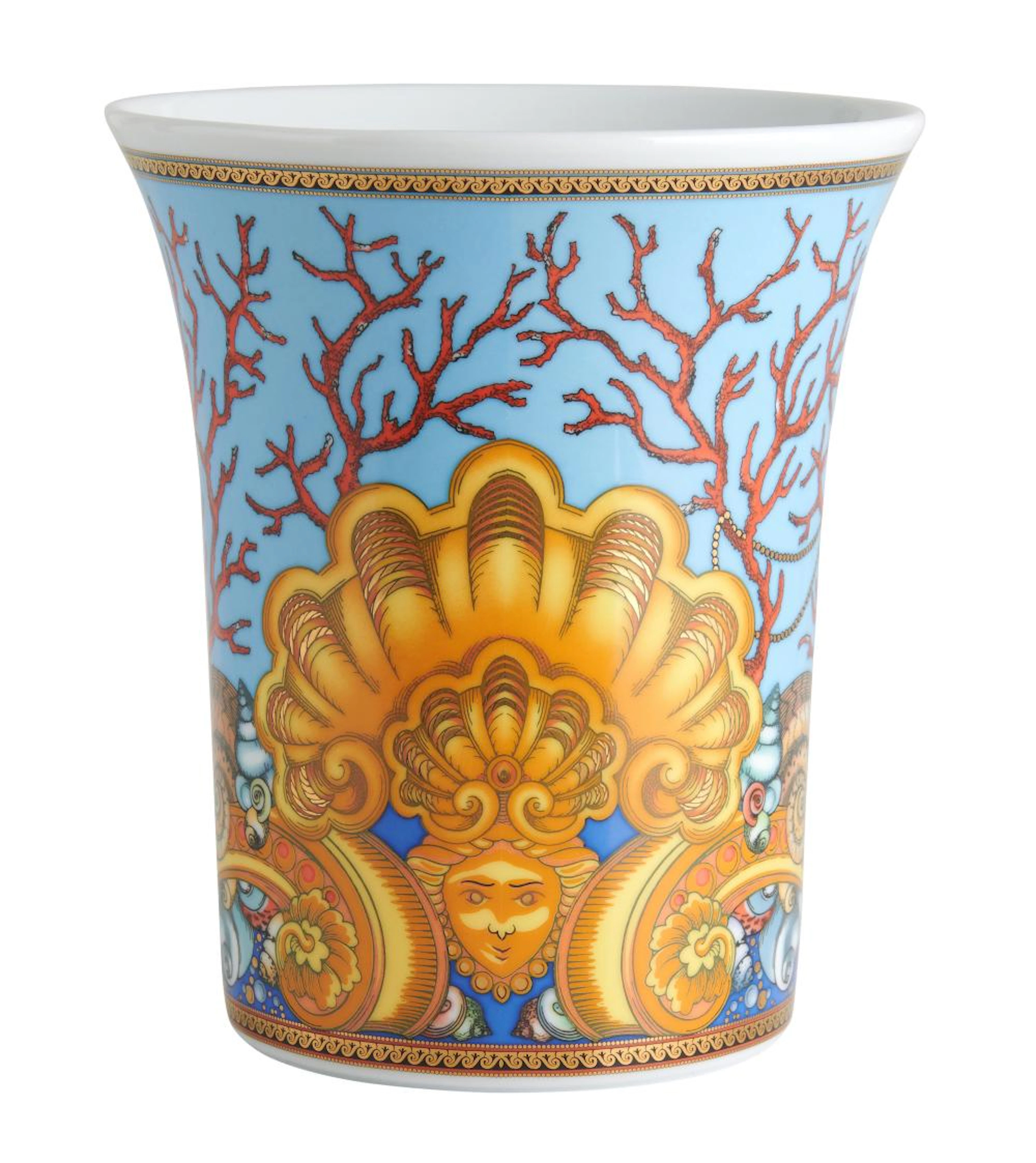 ROSENTHAL FOR VERSACE, LES TRESORS DE LA MER VASE