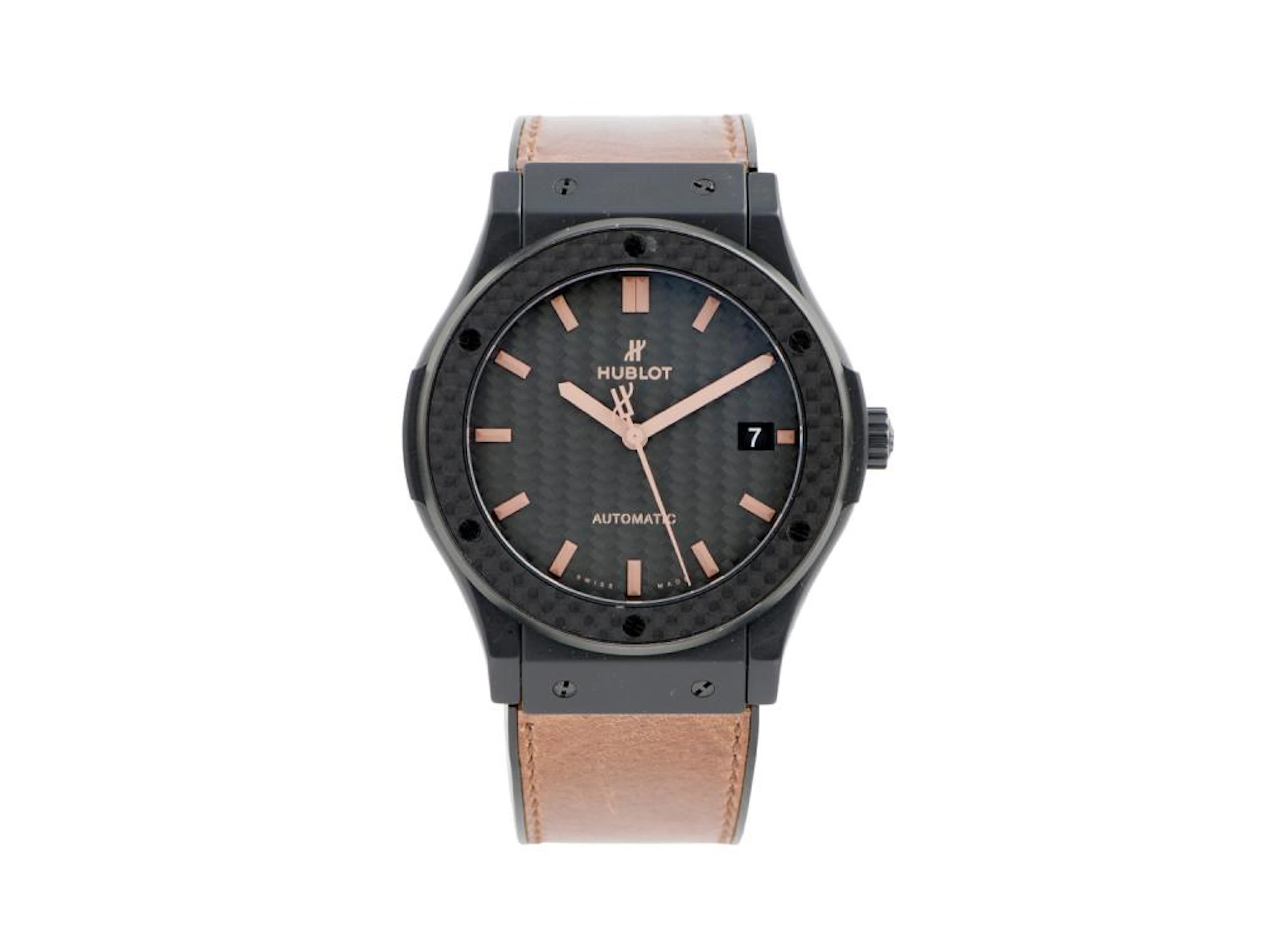 HUBLOT CLASSIC FUSION BLACK MAGIC A PVD-COATED CERAMIC...