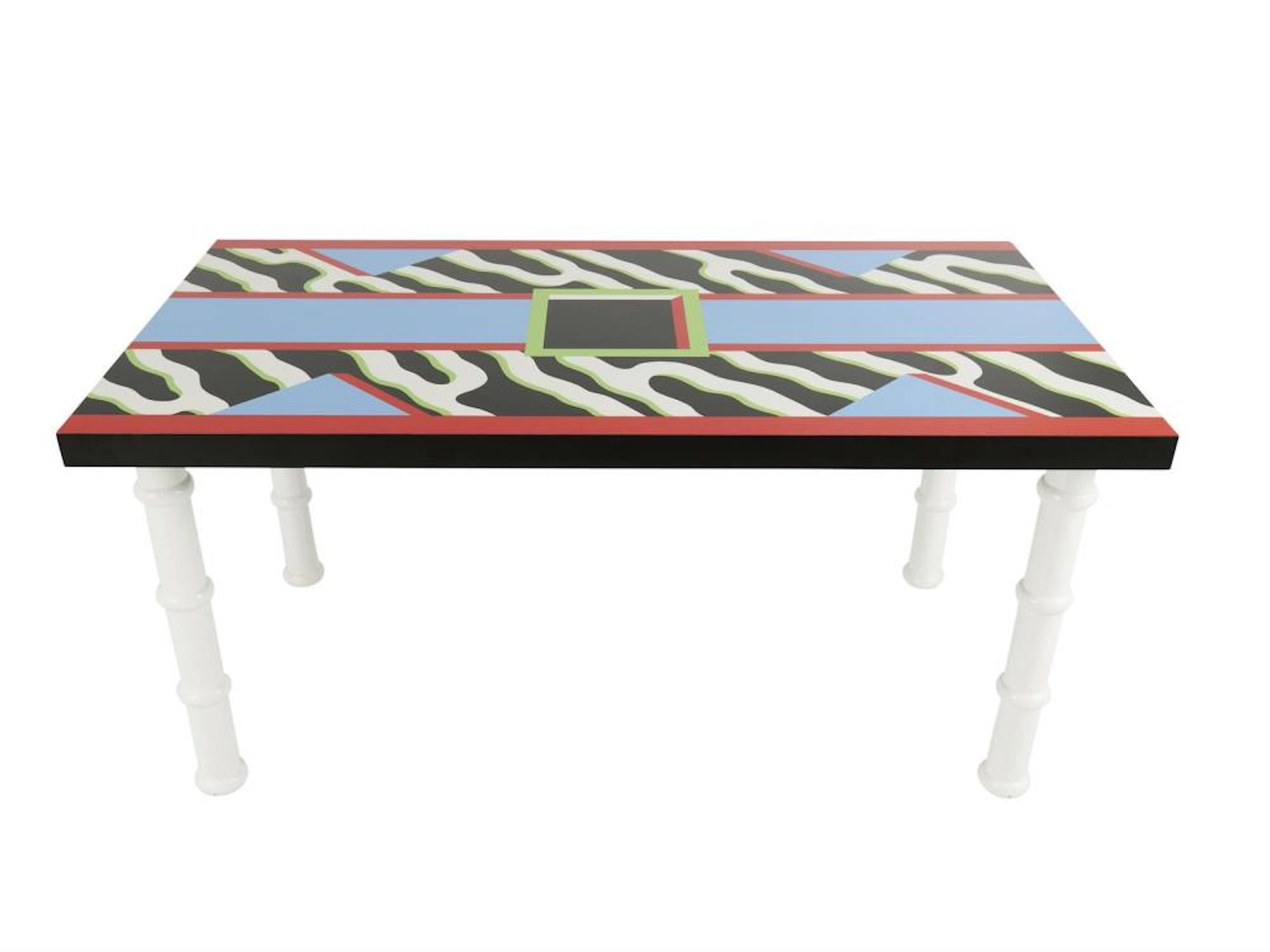 ATHALIE DU PASQUIER MADRAS TABLE FOR MEMPHIS MILANO