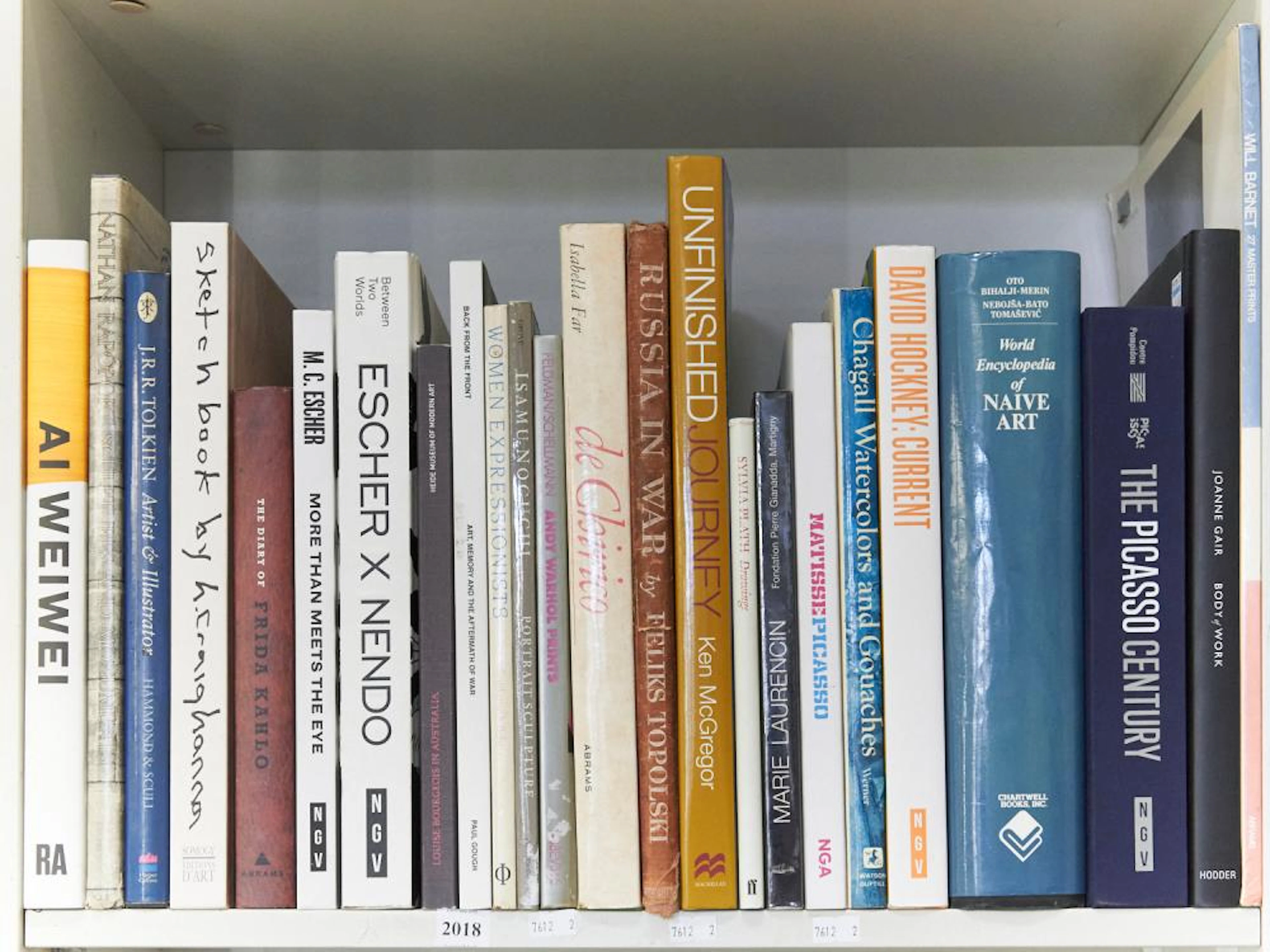 A SHELF OF ART REFERENCE 'ESCHER X NENDO'