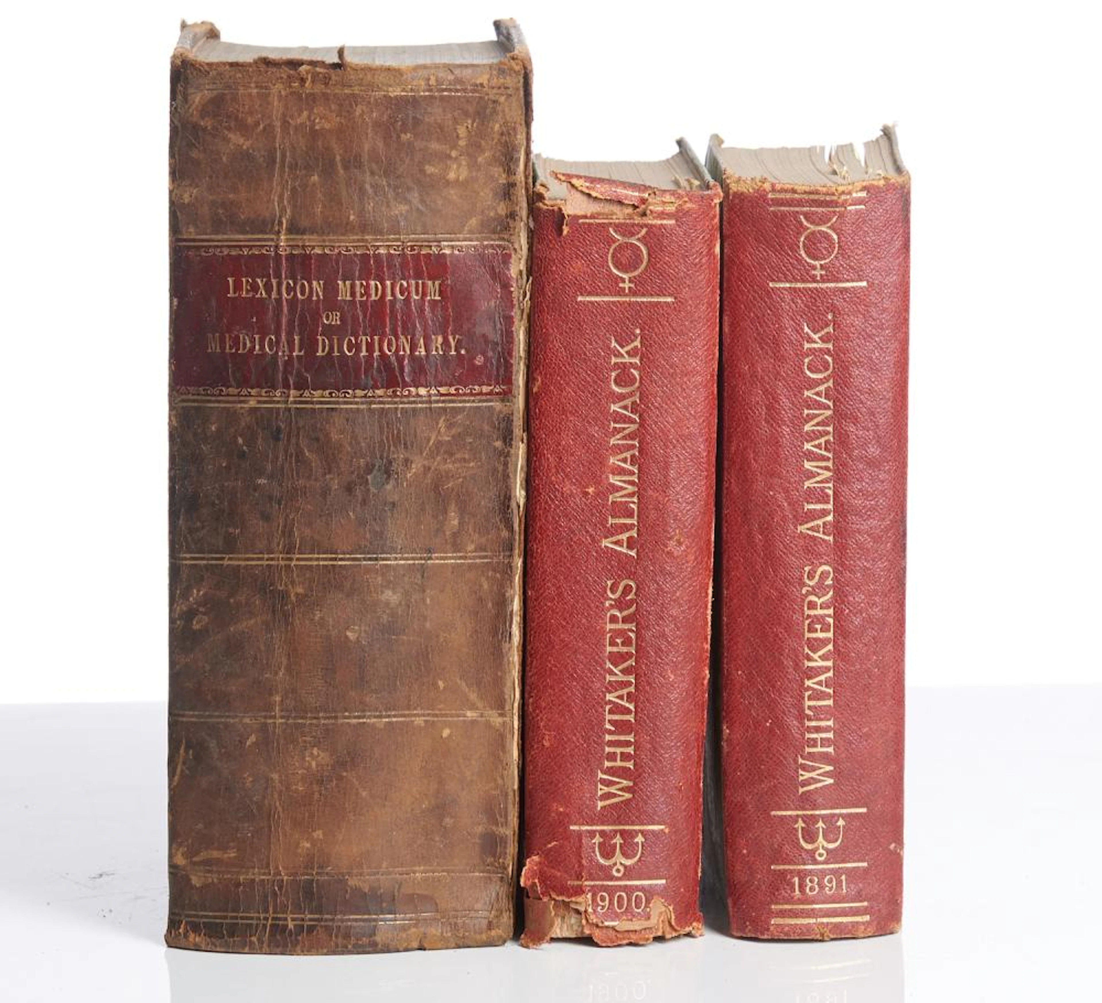 THREE ANTIQUE BOOKS