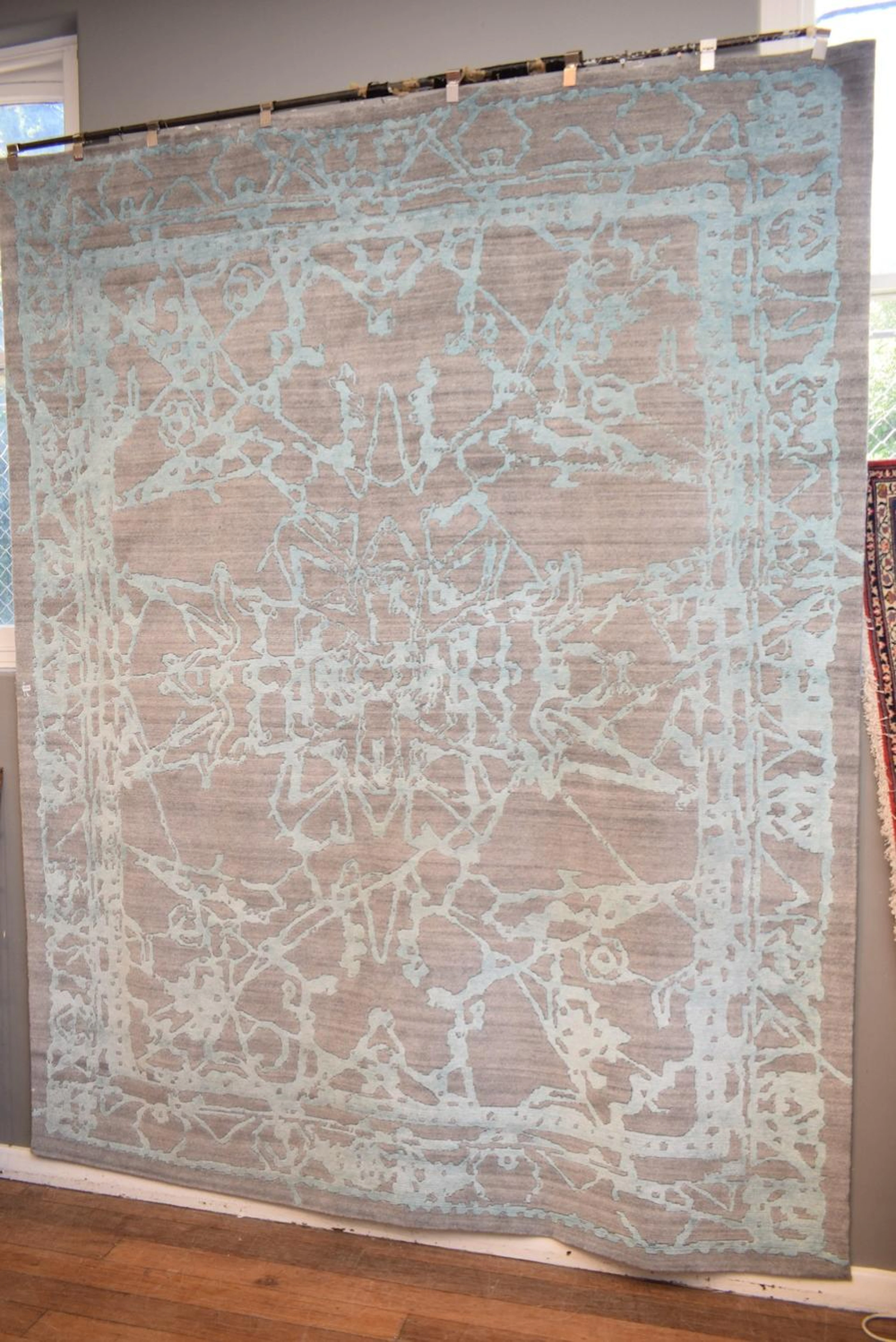 A "REZVANI DESIGN" MODERN NEPALI CARPET