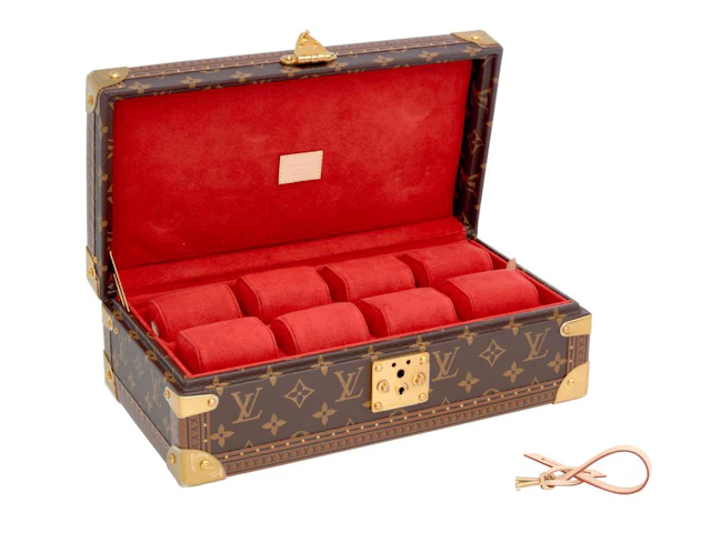 LOUIS VUITTON, COFFRET 8 MONTRES