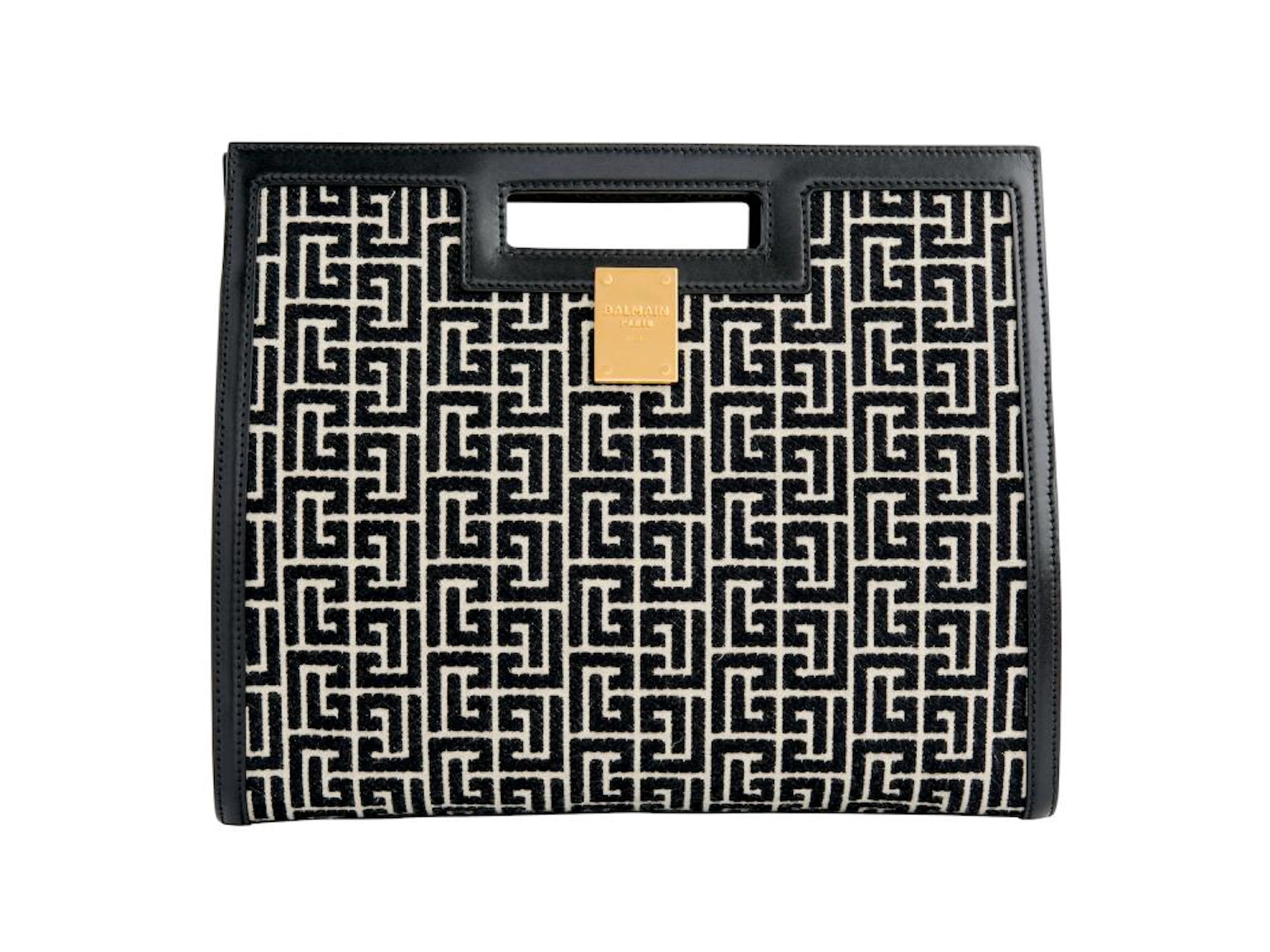 BALMAIN, 1945 MONOGRAM TOTE