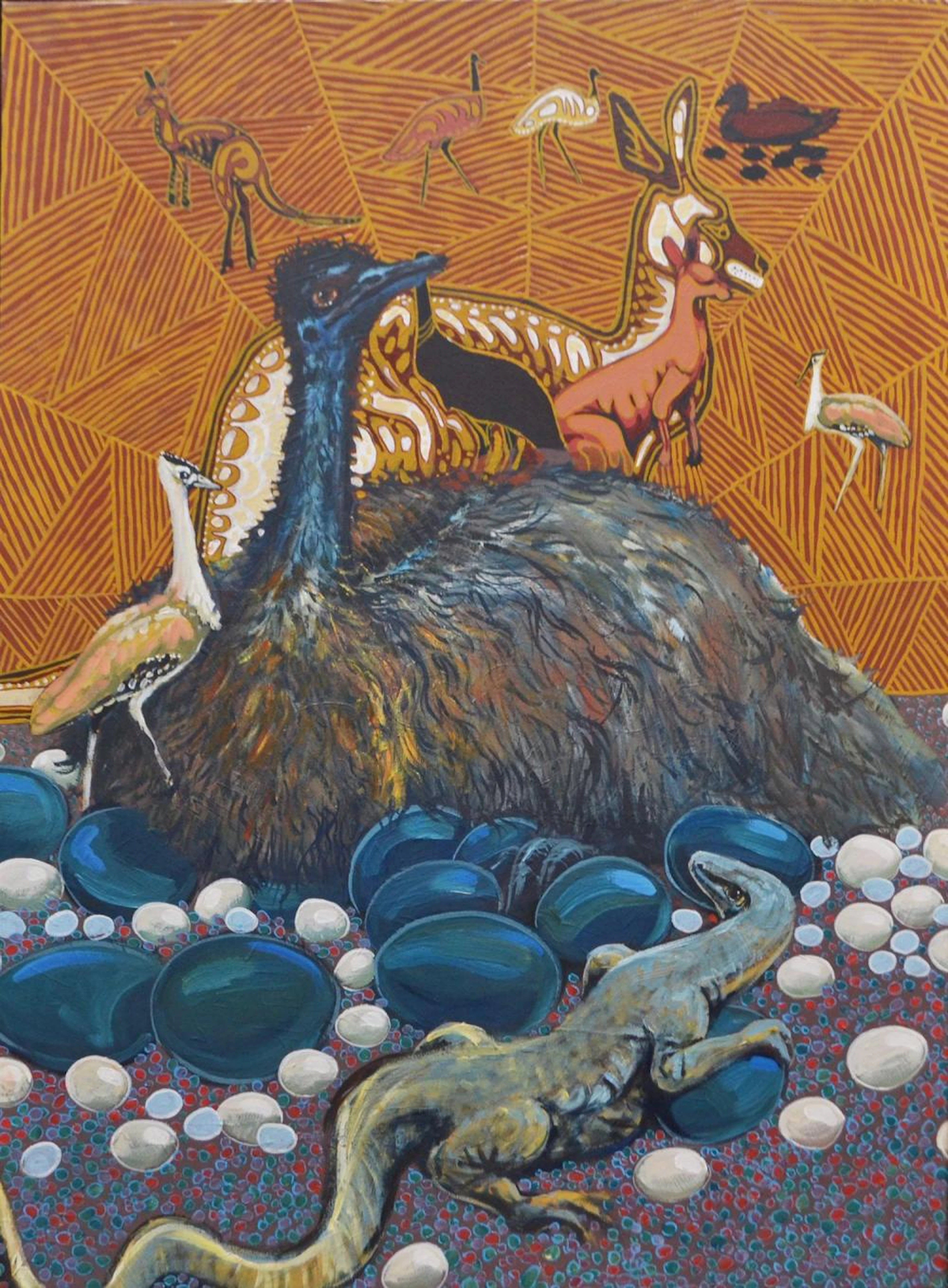 SHANE PICKETT 1957-2010 Untitled acrylic on canvas