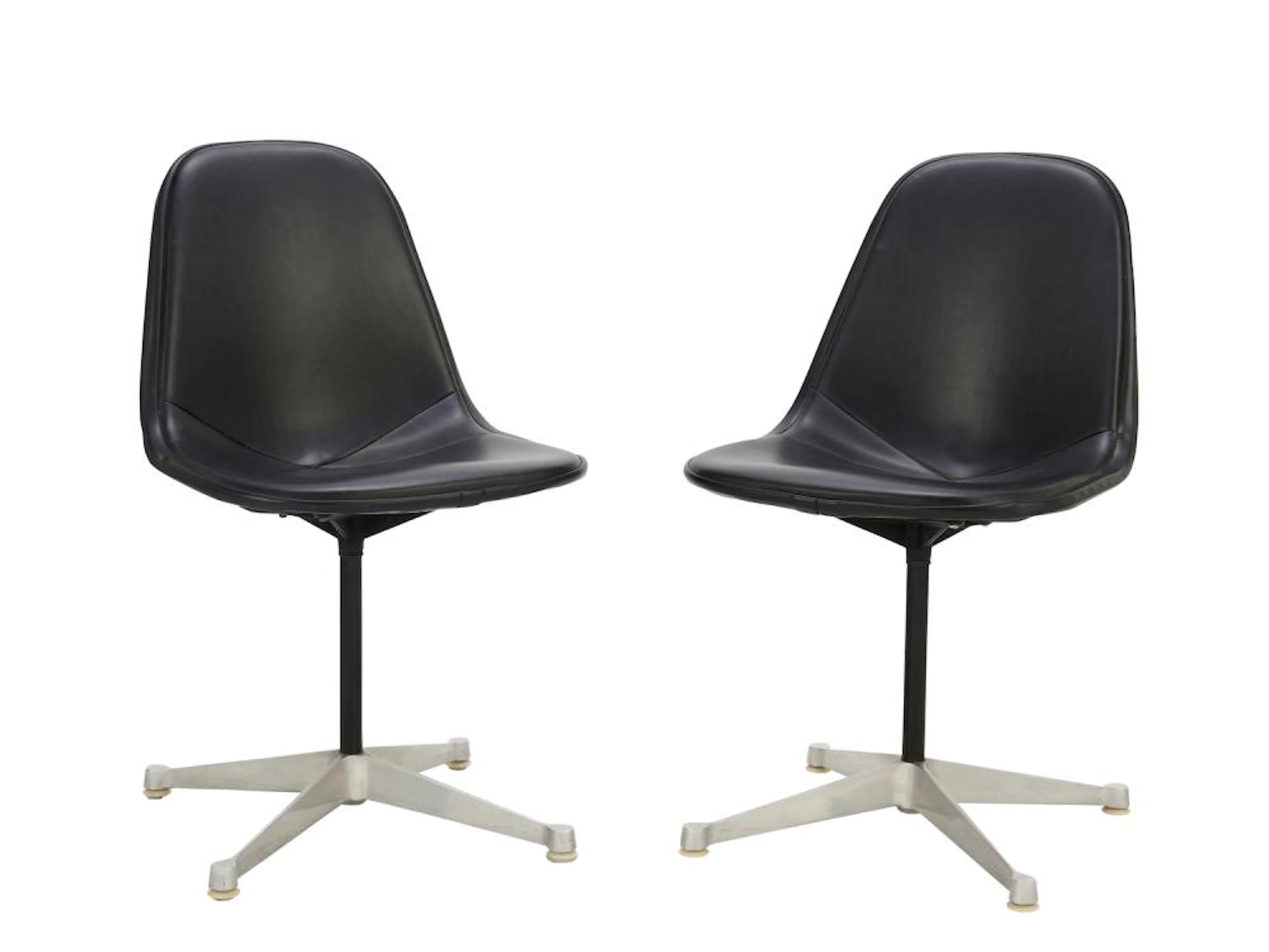 CHARLES & RAY EAMES FOUR PKC-1 CHAIRS FOR HERMAN MILLER