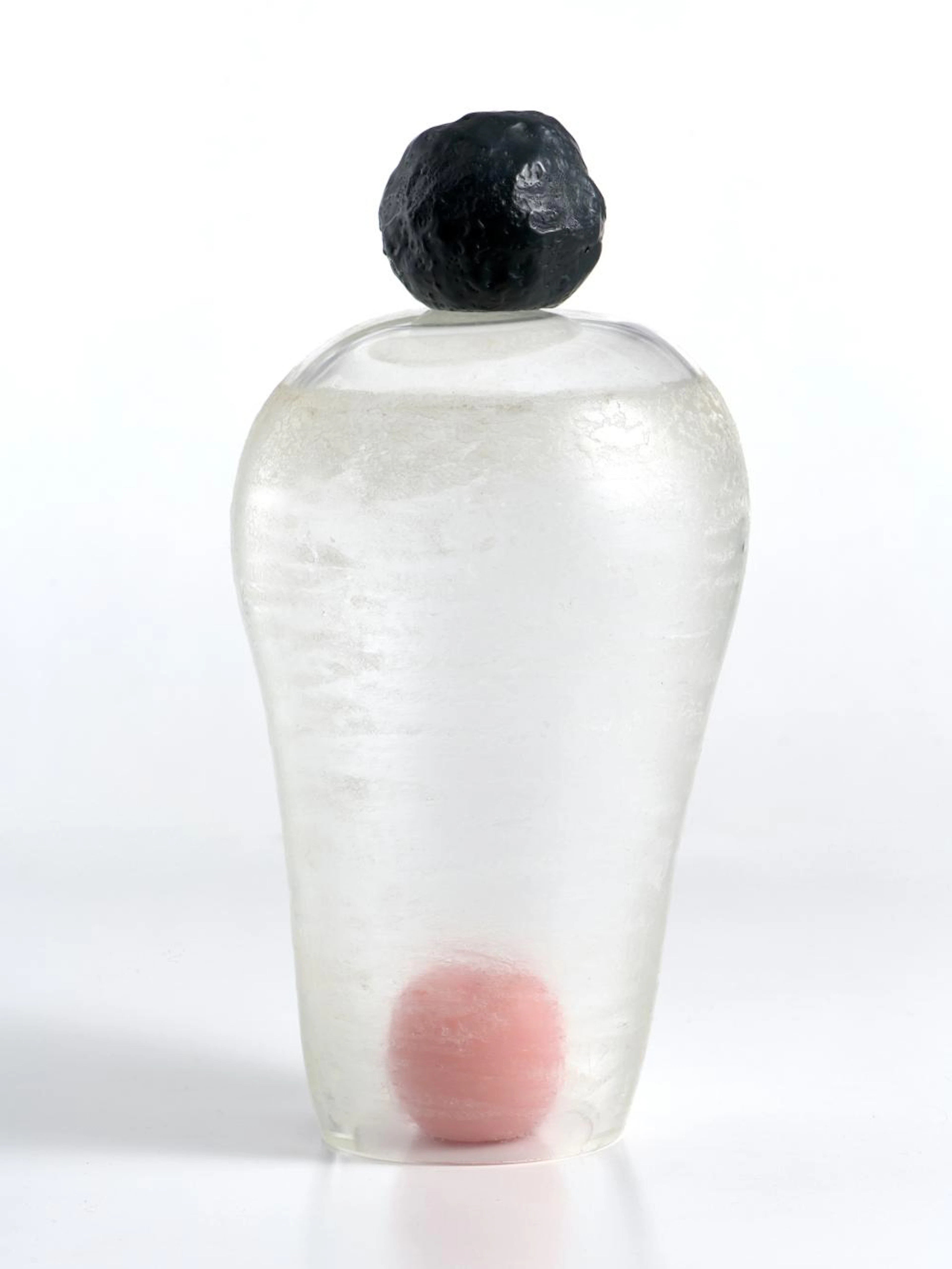 BENJAMIN ARMSTRONG (born 1975) Pink and Black 2009 blown glass and wax