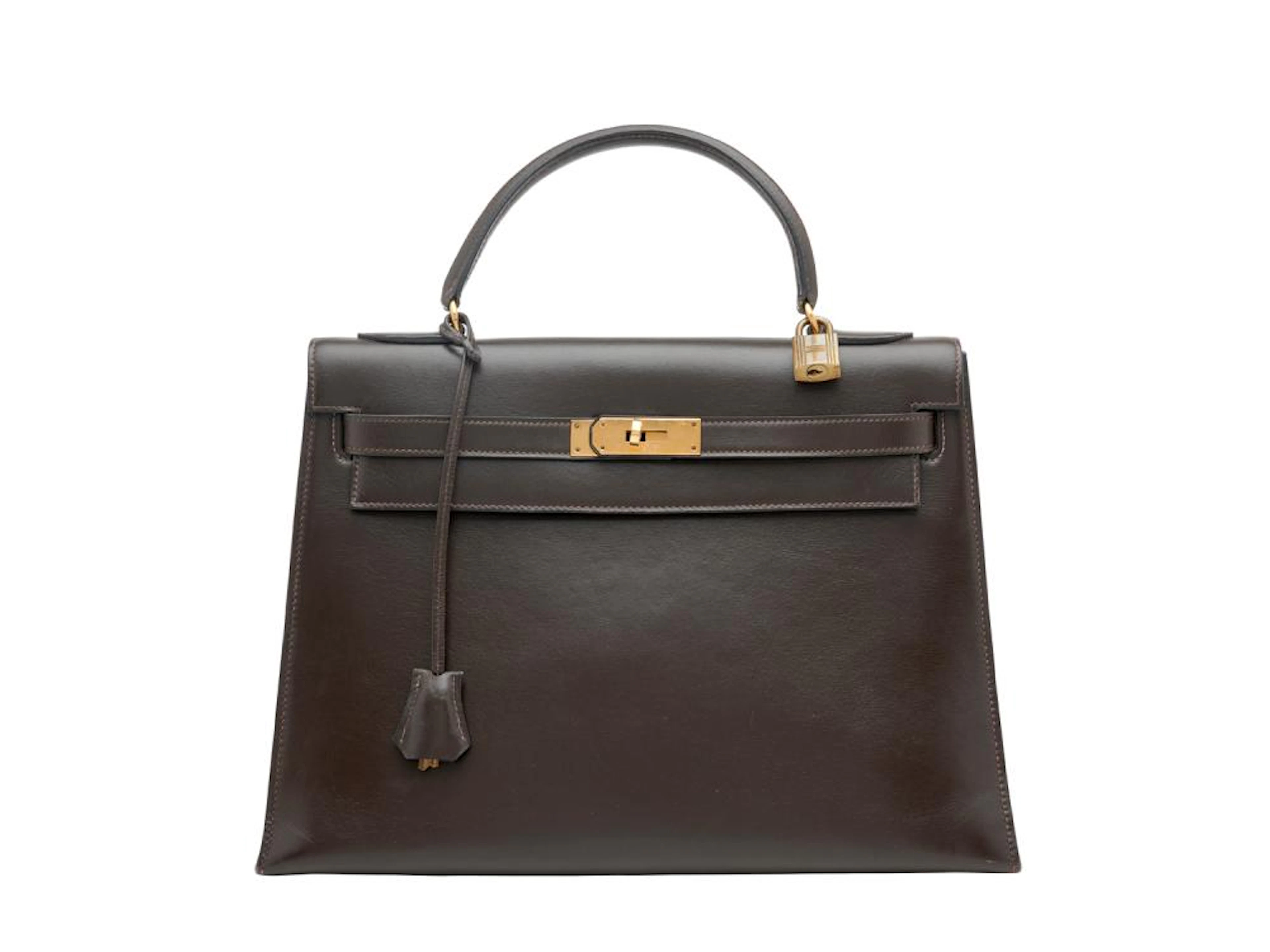 HERMÈS, VINTAGE KELLY 32 HANDBAG, CIRCA 1986