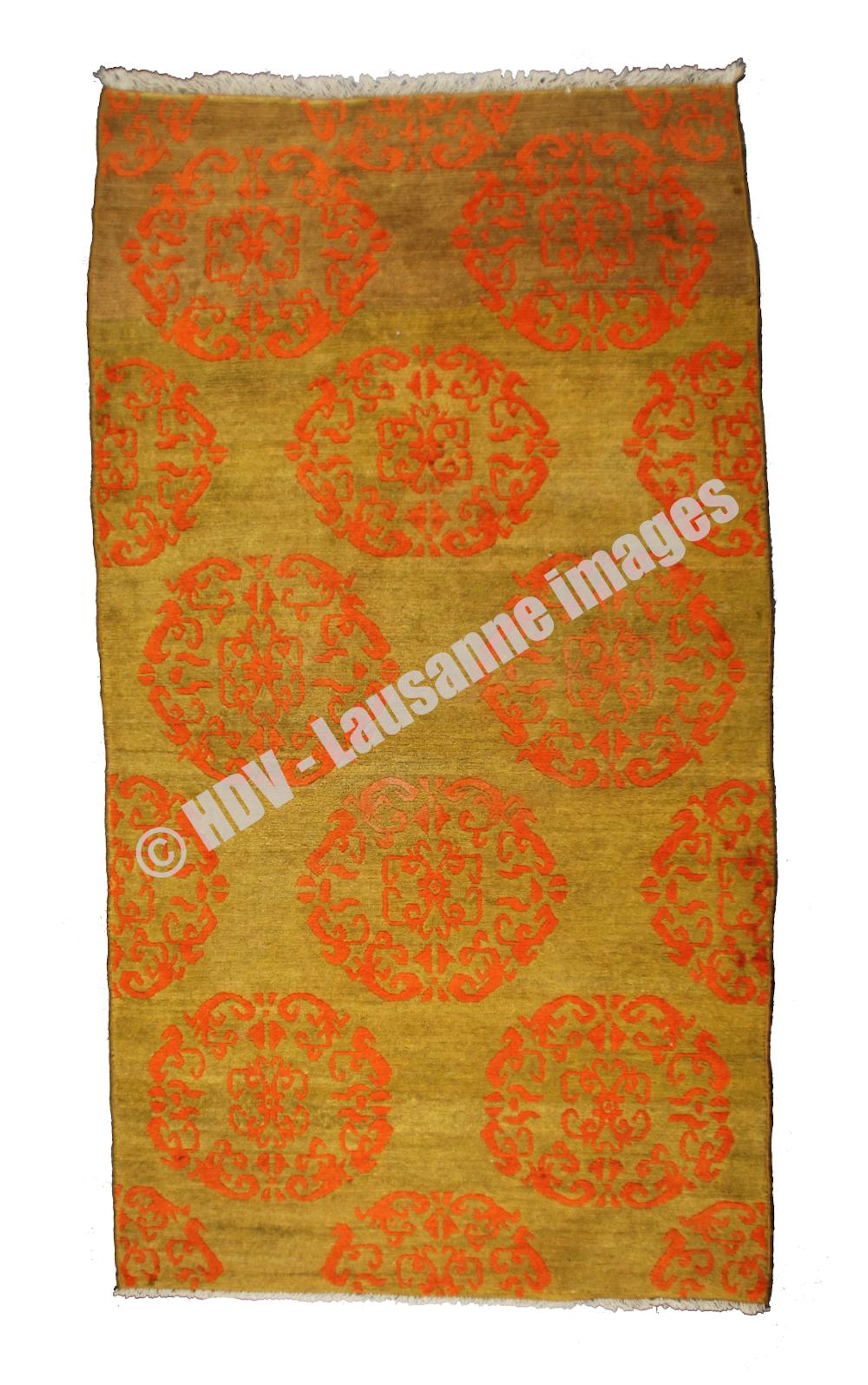 Tapis Floral - Tibet (1880-1930)