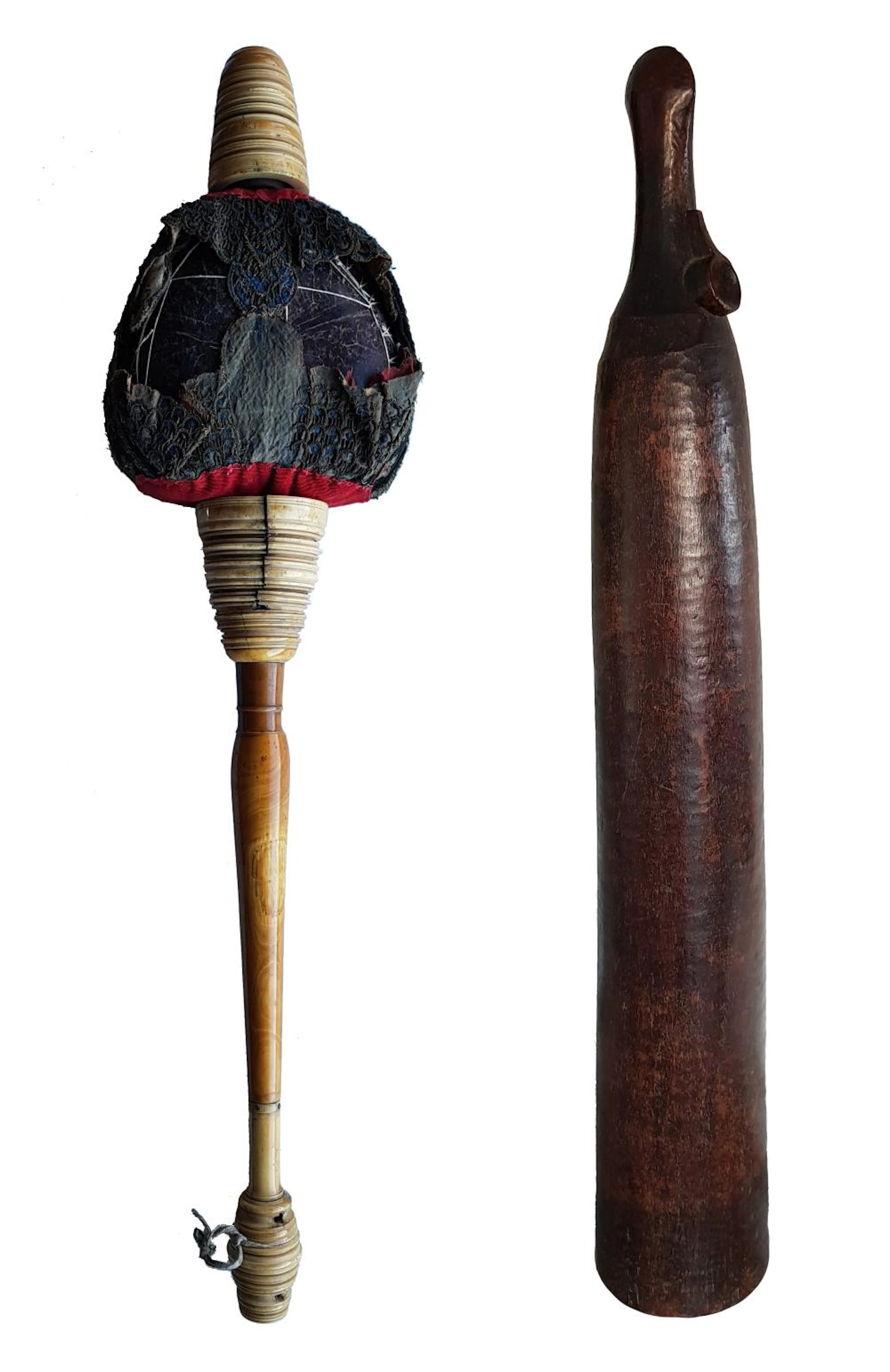Set of four African chairs