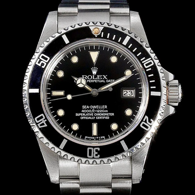 Rolex. A stainless steel automatic calendar bracelet watch, Sea-Dweller, Ref:16660, Serial No.838****, Movement No.143****, Circa 1984