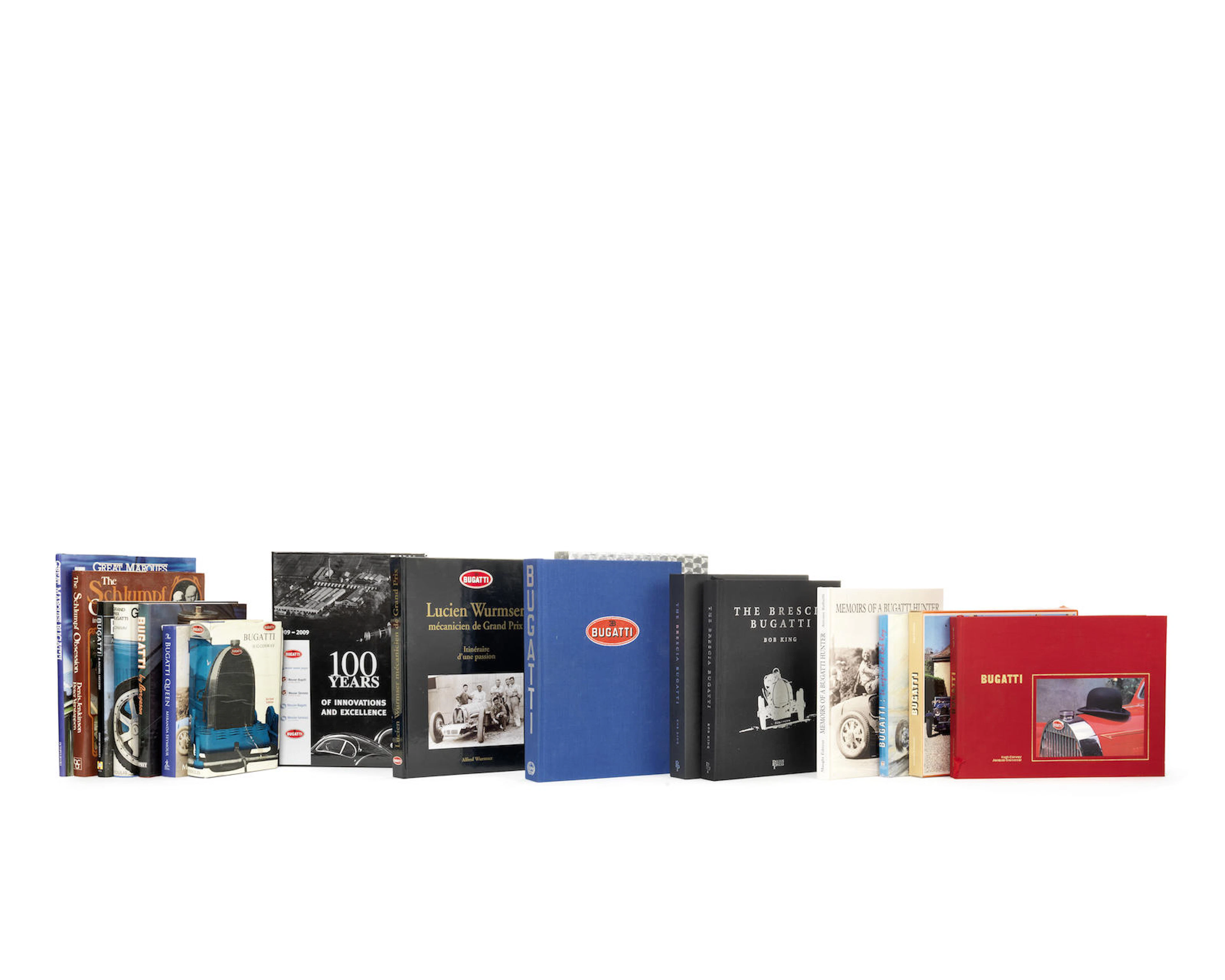 Books relating to Bugatti,