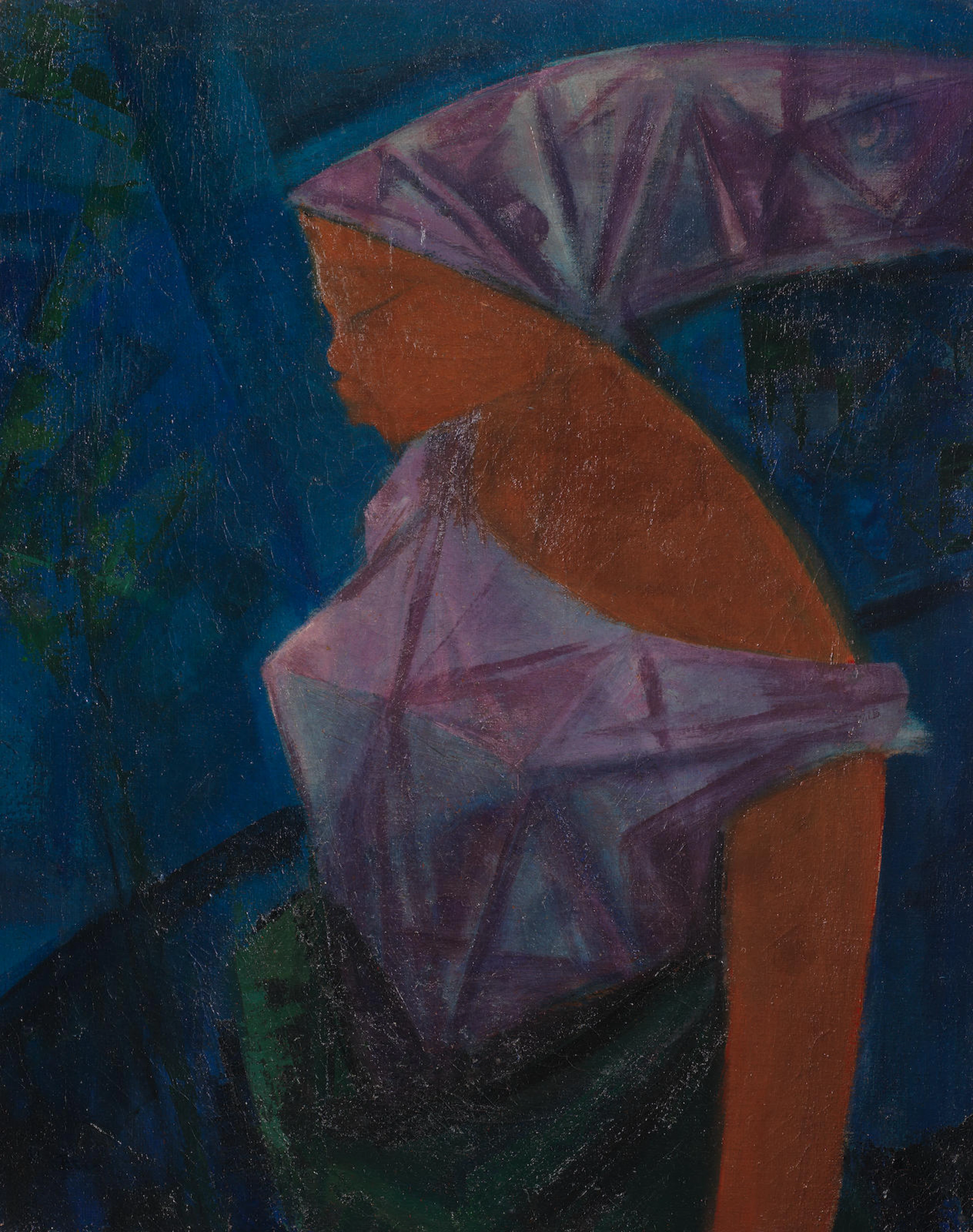 Yusuf Adebayo Cameron Grillo (Nigerian, born 1934) Woman with headscarf