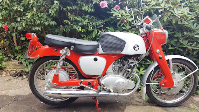 1964 Honda Benly 124cc CB92 Super Sport Registration no. DPR 376C (see text) Frame no. CB927002715 Engine no. CB92E7002683