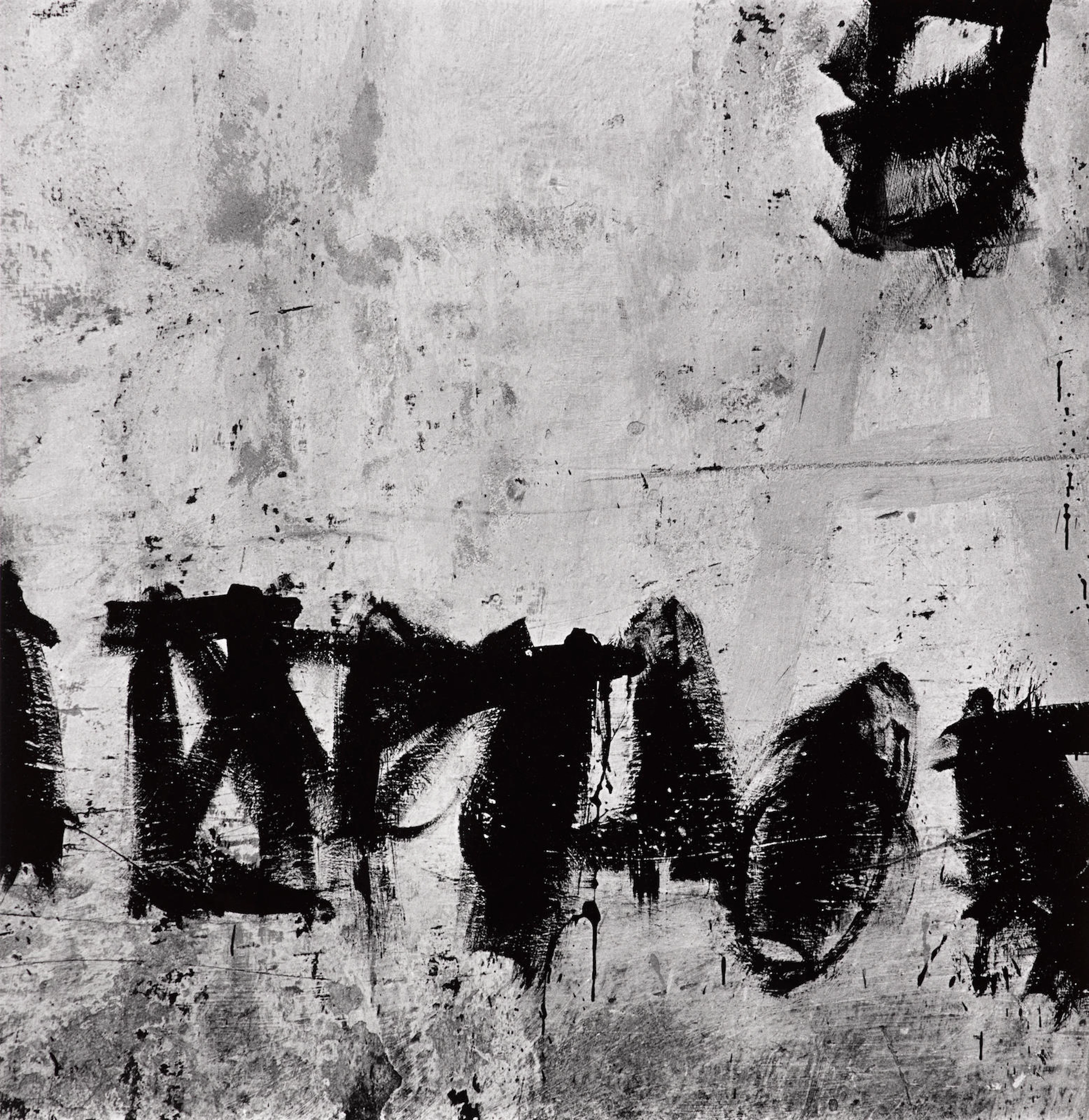 Homage to Franz Kline, 1973-75