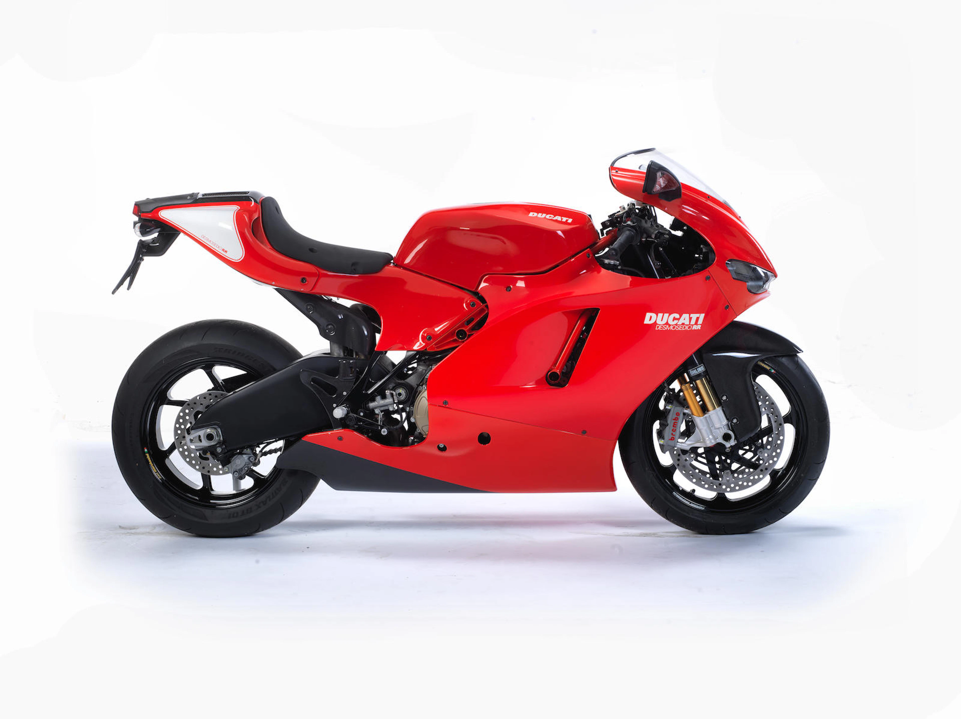 Ducati 990 cm3 Desmosedici RR 2009 Frame no. ZDM100AA8B001190 Engine no. ZDM990FW4001318