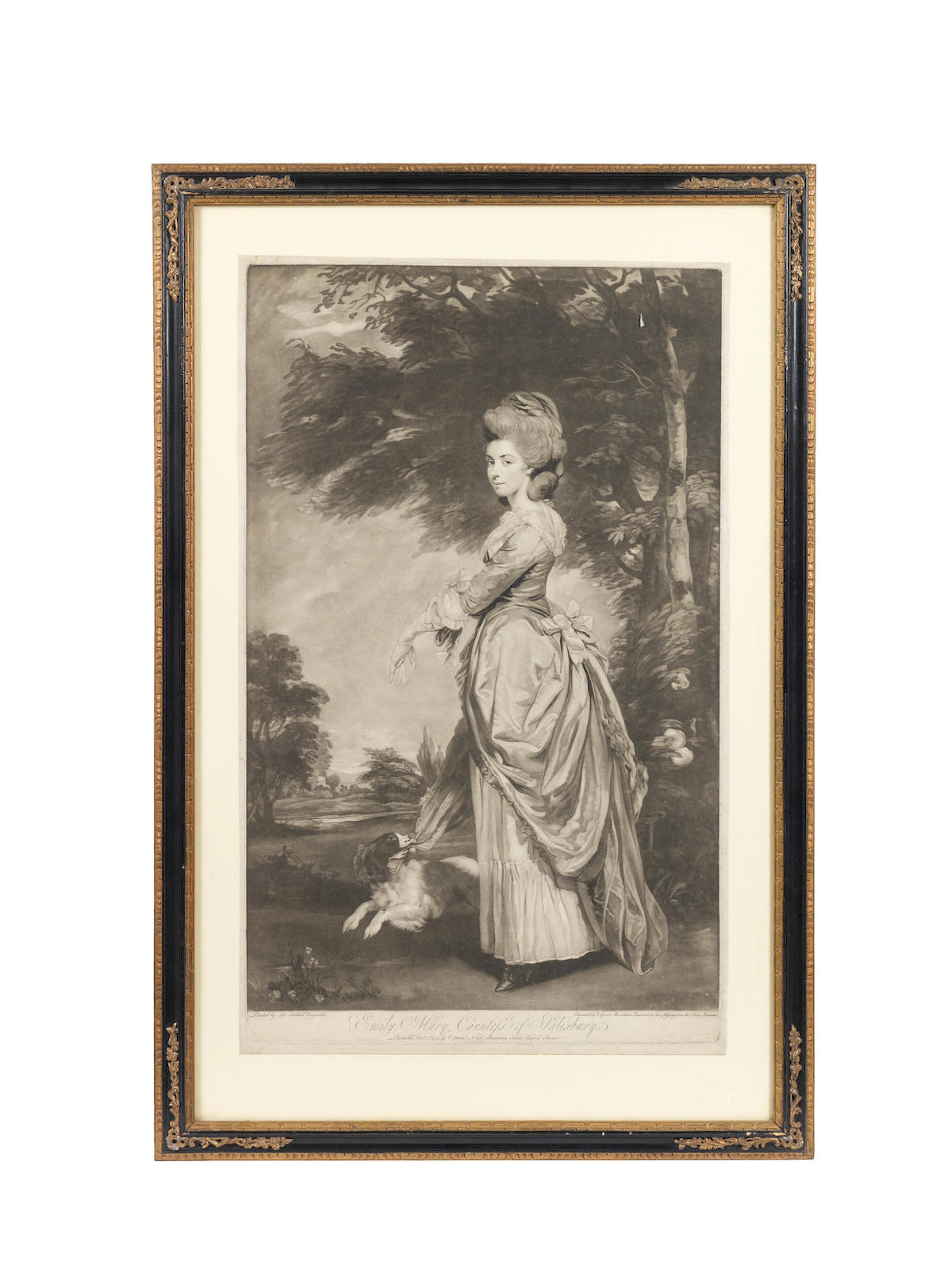 Various Artists A Group of eight 18th Century Mezzotint Portraits