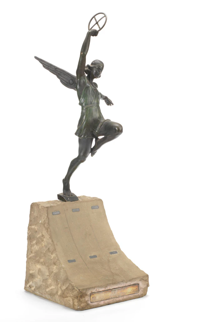 The Follett Trophy won at the BRDC 500 Miles Race, Brooklands 1935,