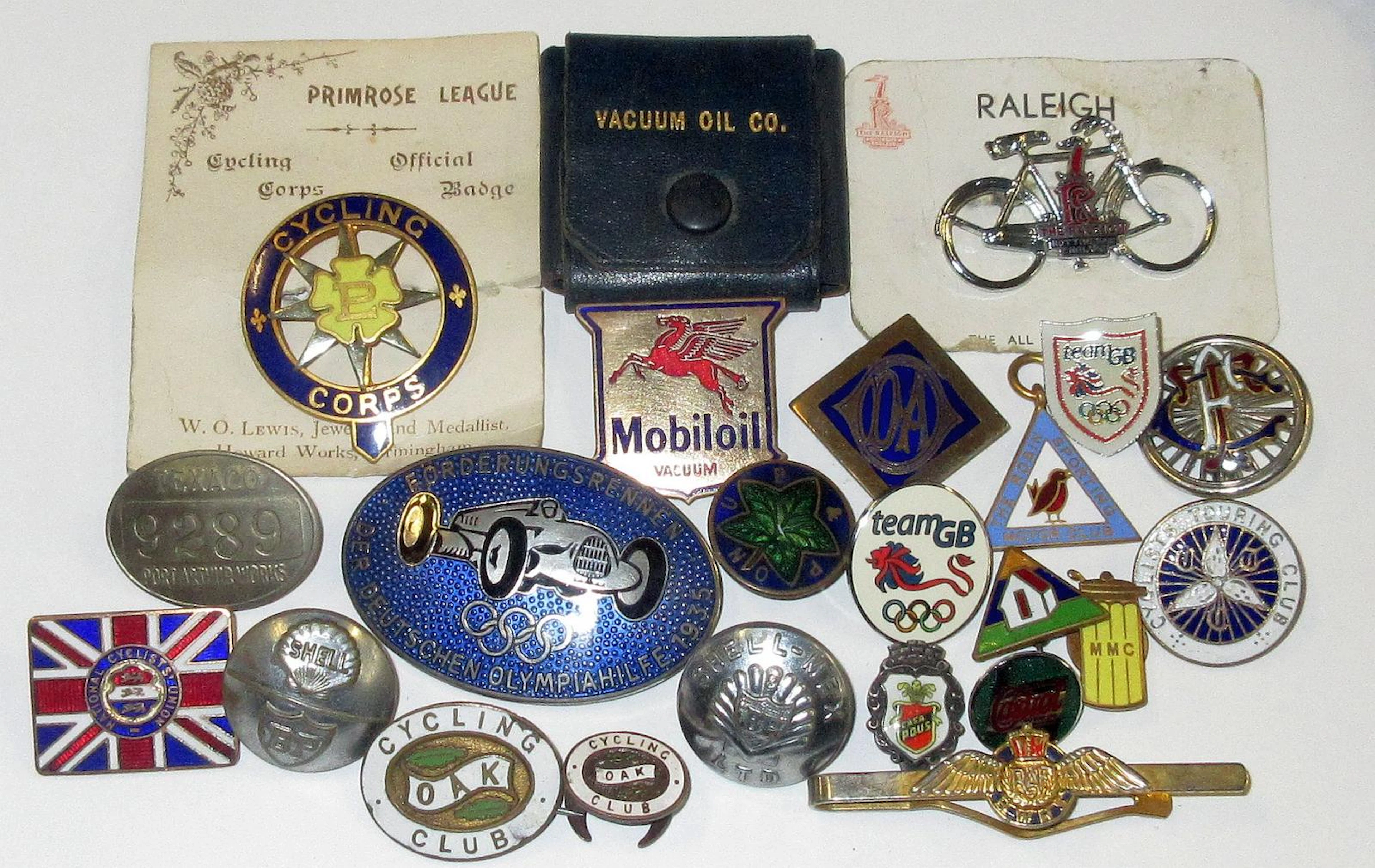Assorted enamel lapel badges, ((Qty) )