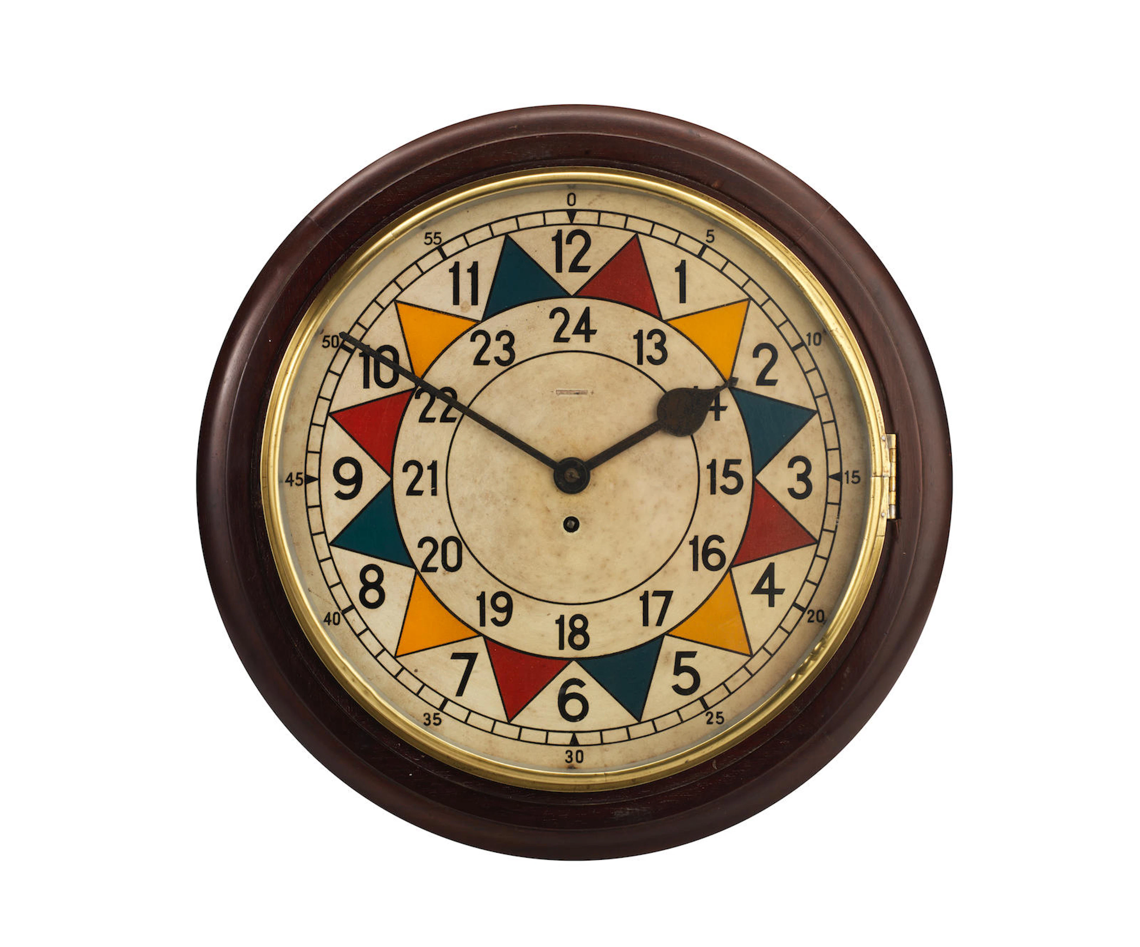 A 'SECTOR CLOCK' BY SMITHS, 1942,