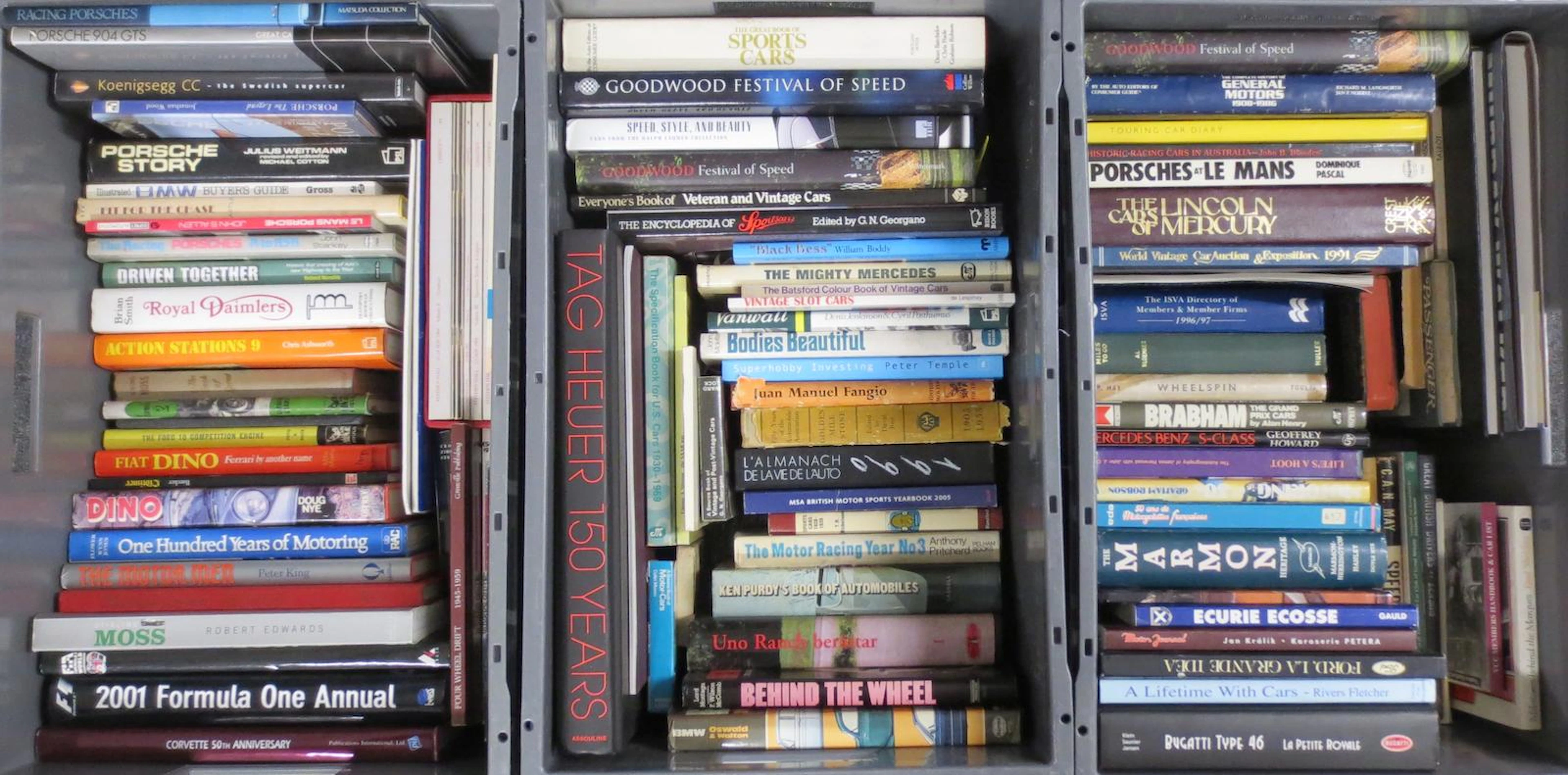 Assorted Motoring Books, (Qty)