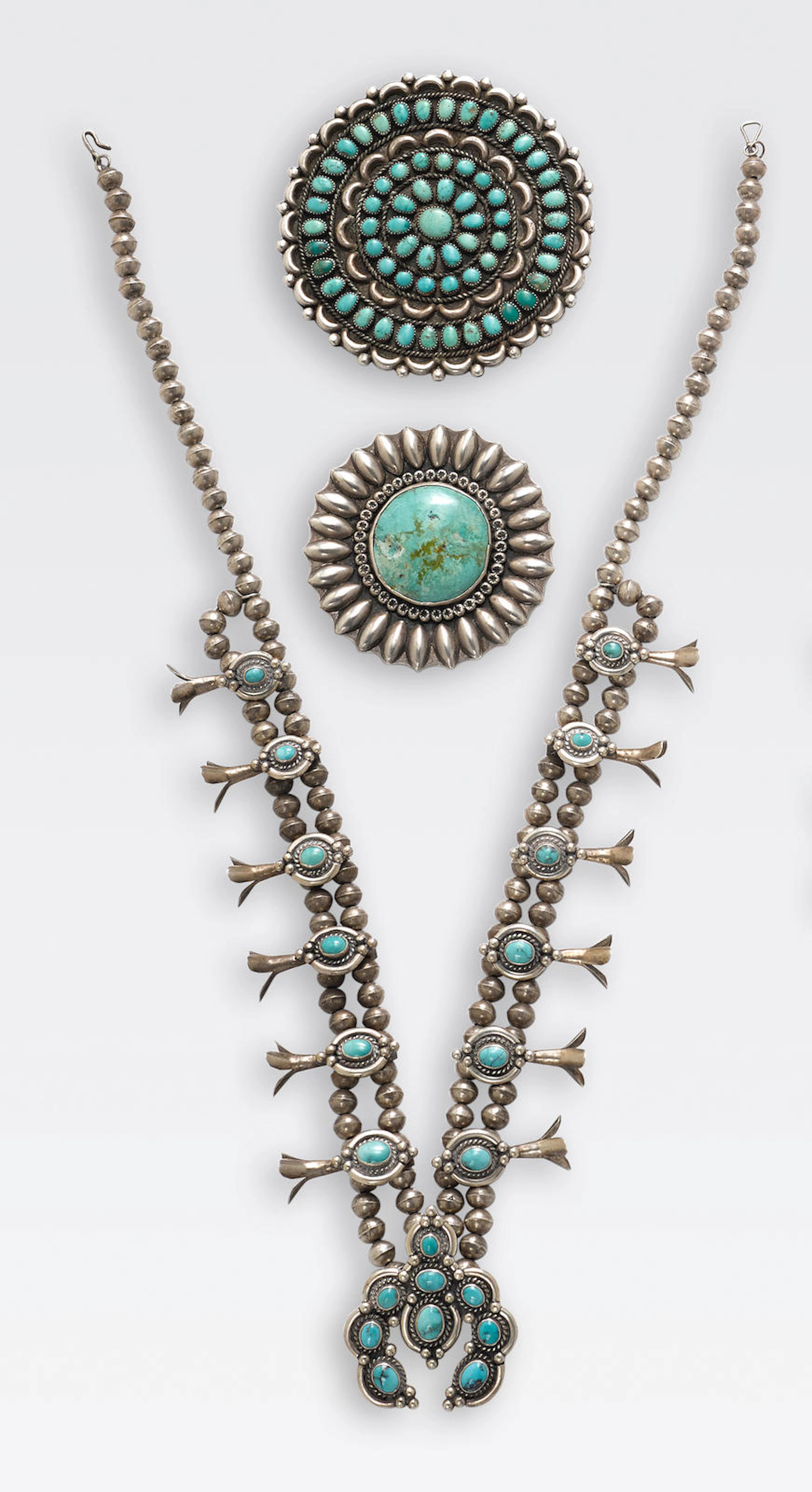 Three Zuni or Navajo jewelry items