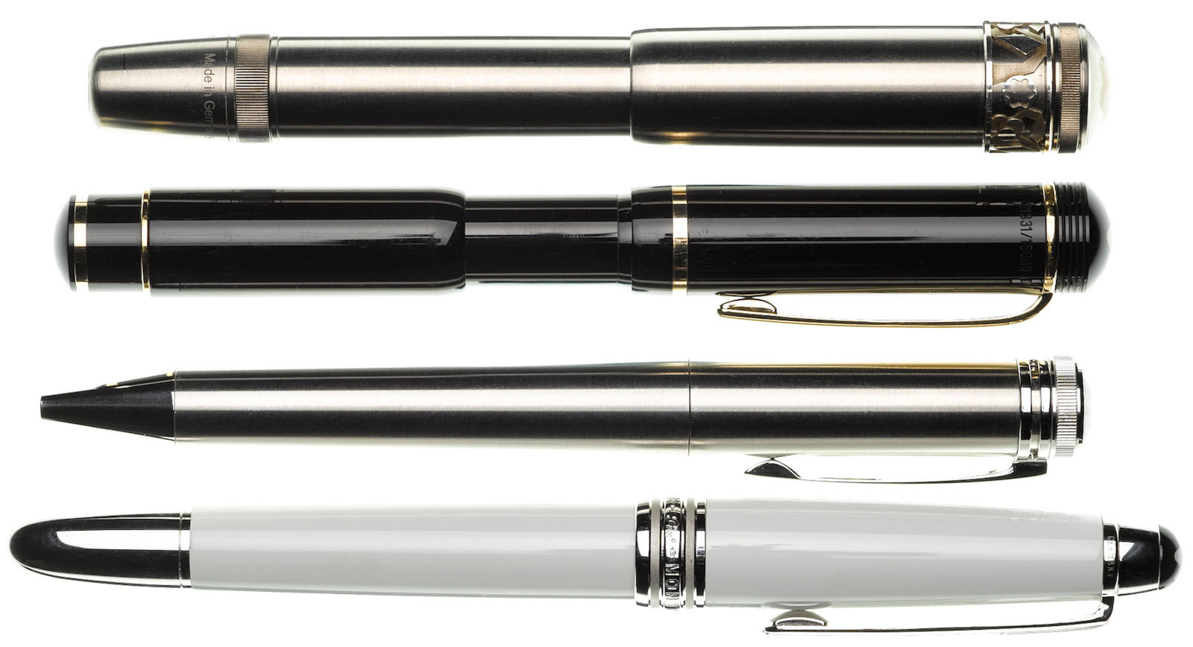 MONTBLANC: Lot of 4 Tribute and Retro Design Instruments