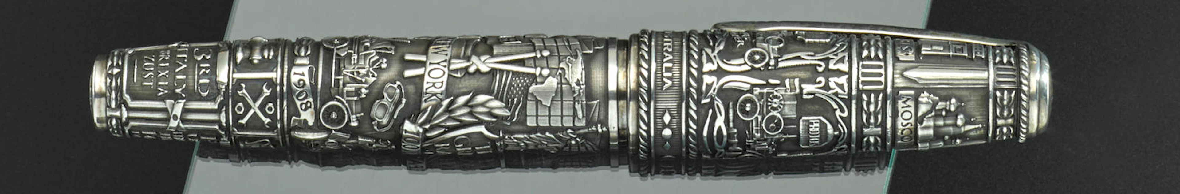 CURTIS: The Great Race Sterling Silver Limited Edition 500 Fountain Pen