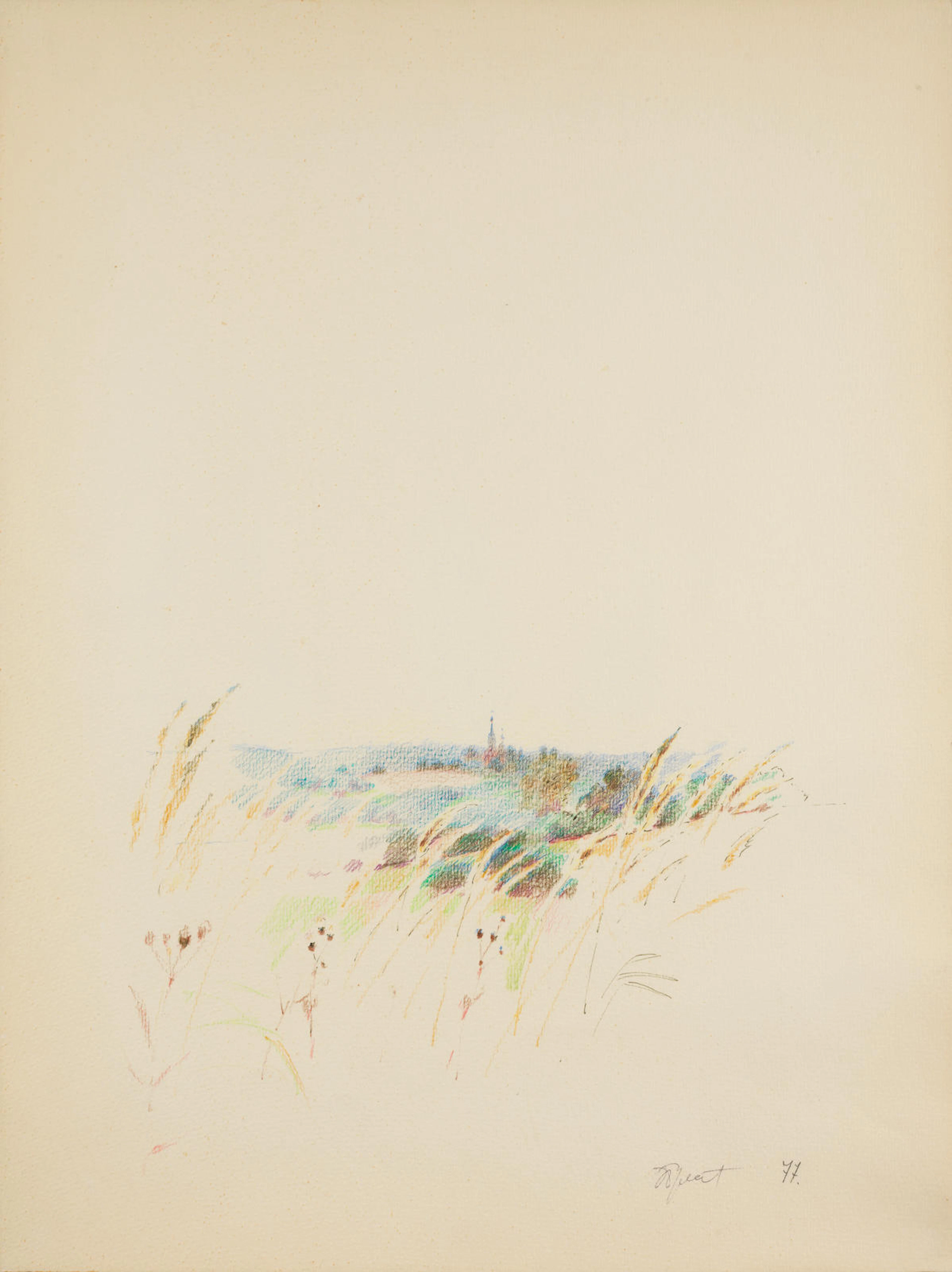 Erik Bulatov (Russian, born 1933) Untitled, 1977