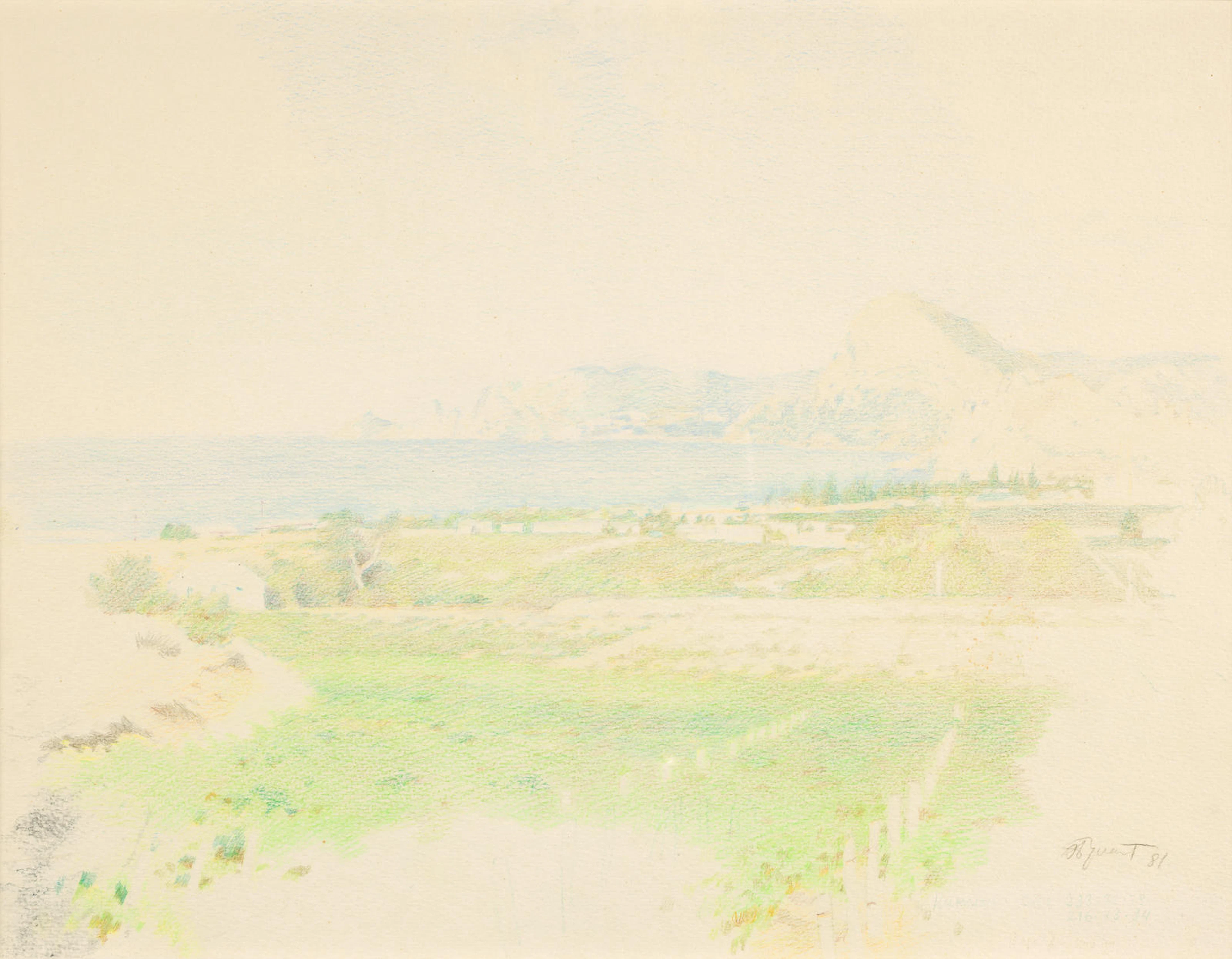 Erik Bulatov (Russian, born 1933) Crimean landscape, 1981