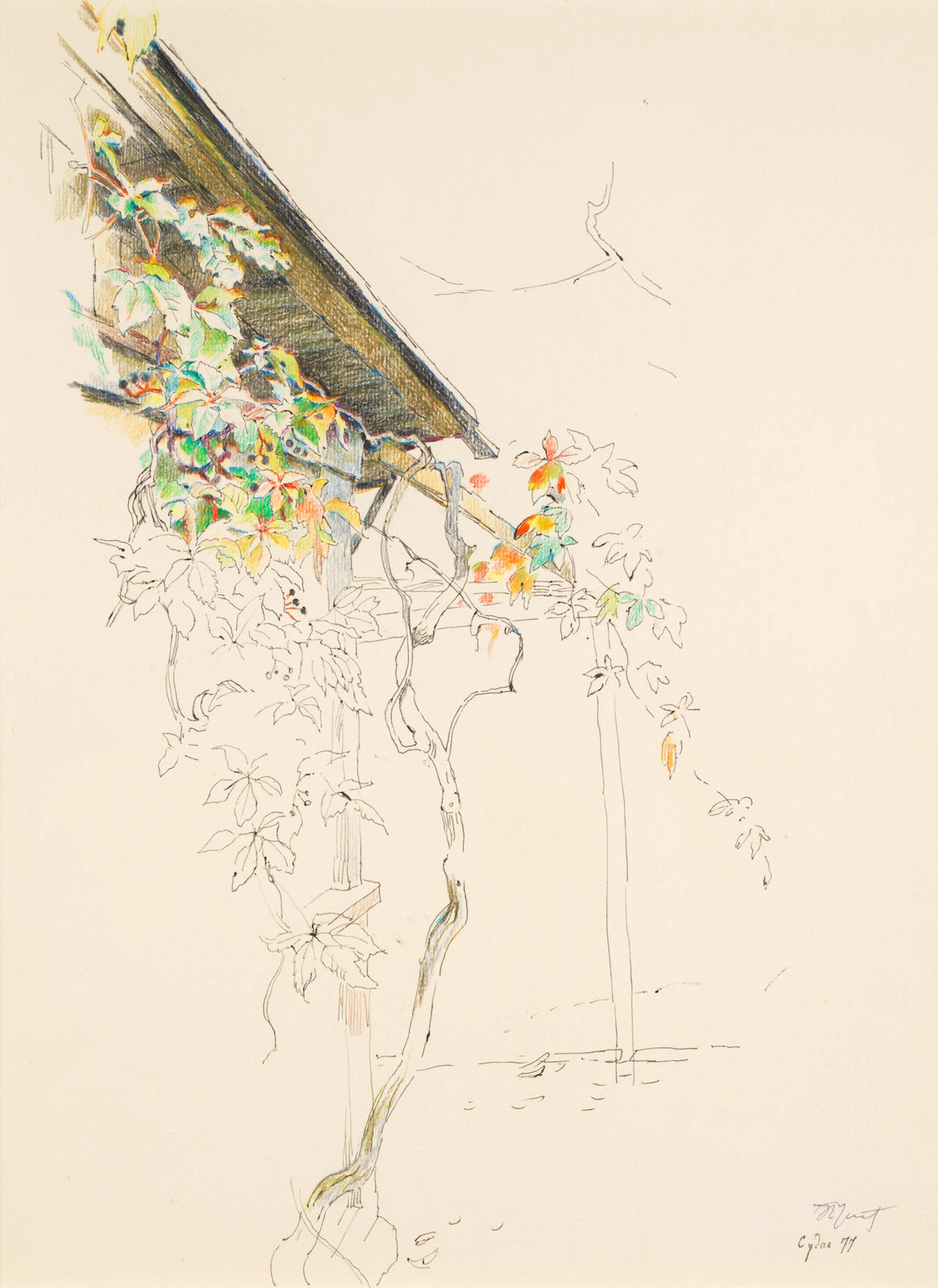 Erik Bulatov (Russian, born 1933) 'Sudak', 1977