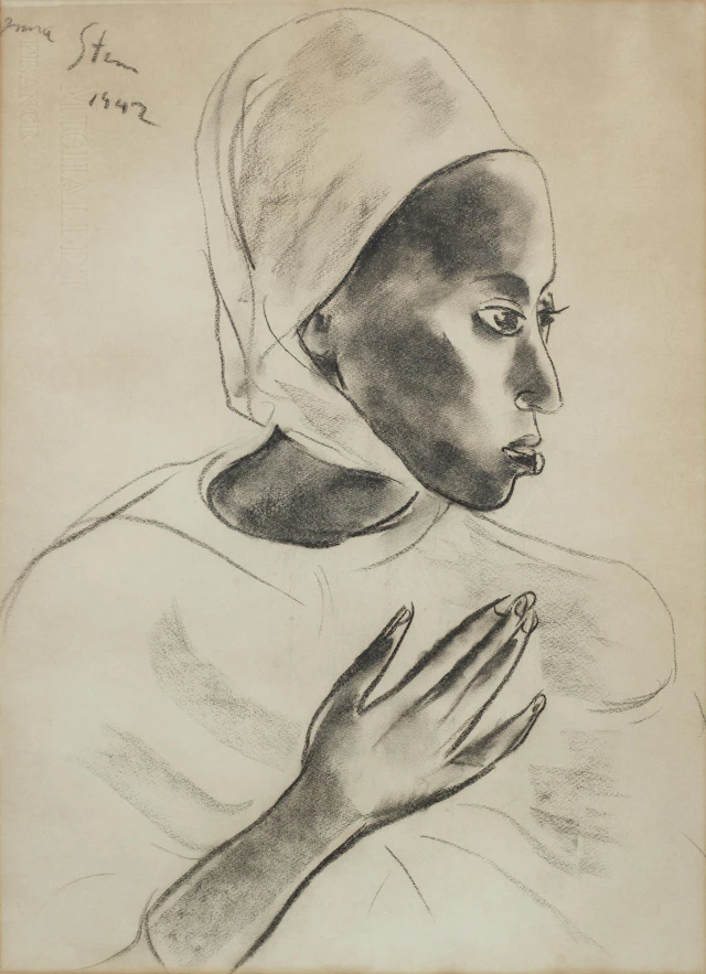 Portrait of a Watussi lady