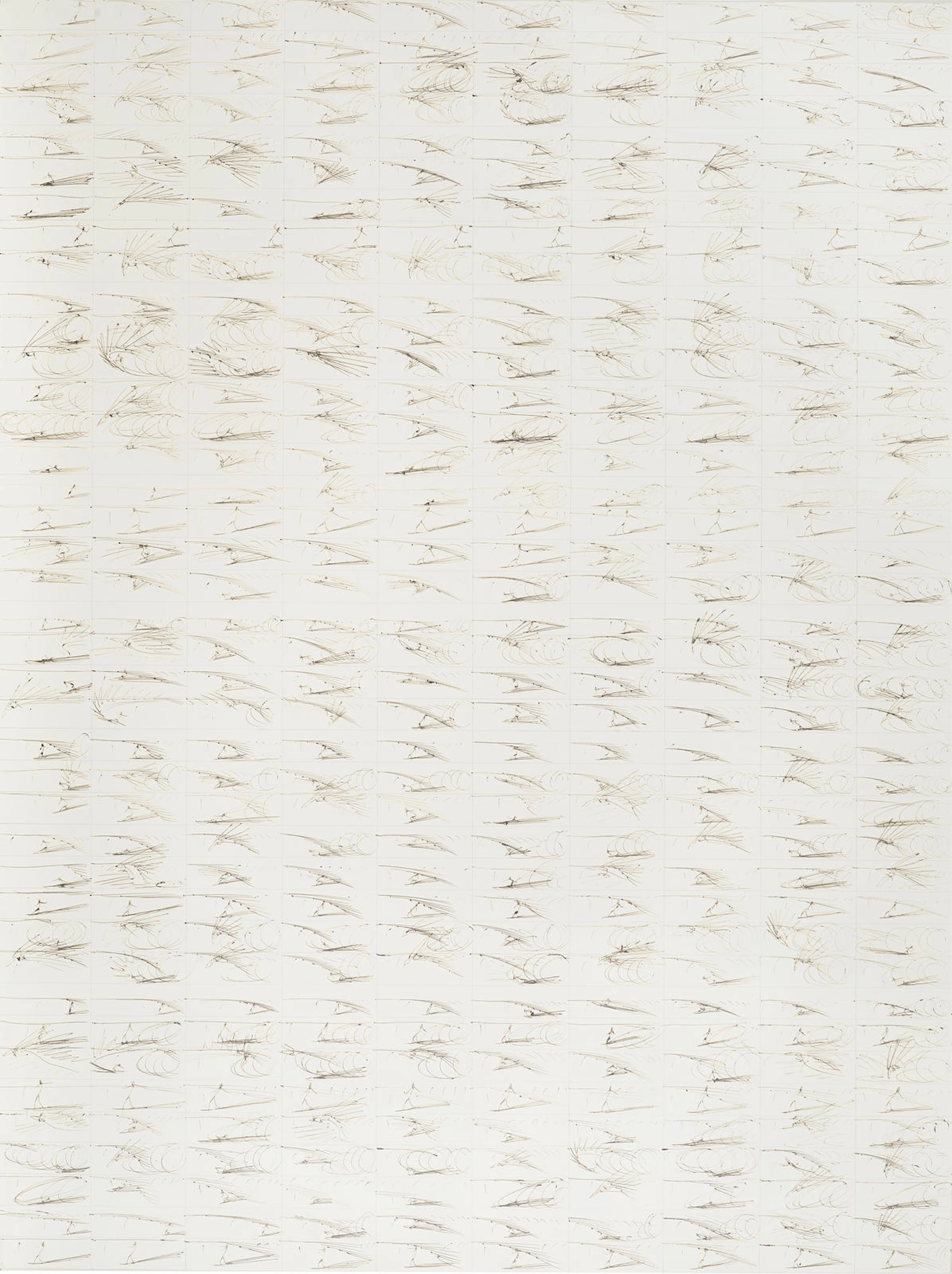 Russell Crotty (American, born 1956) Surf Drawing Black III, 1991 40 x 29 7/8 in. (101.6 x 75.9 cm)