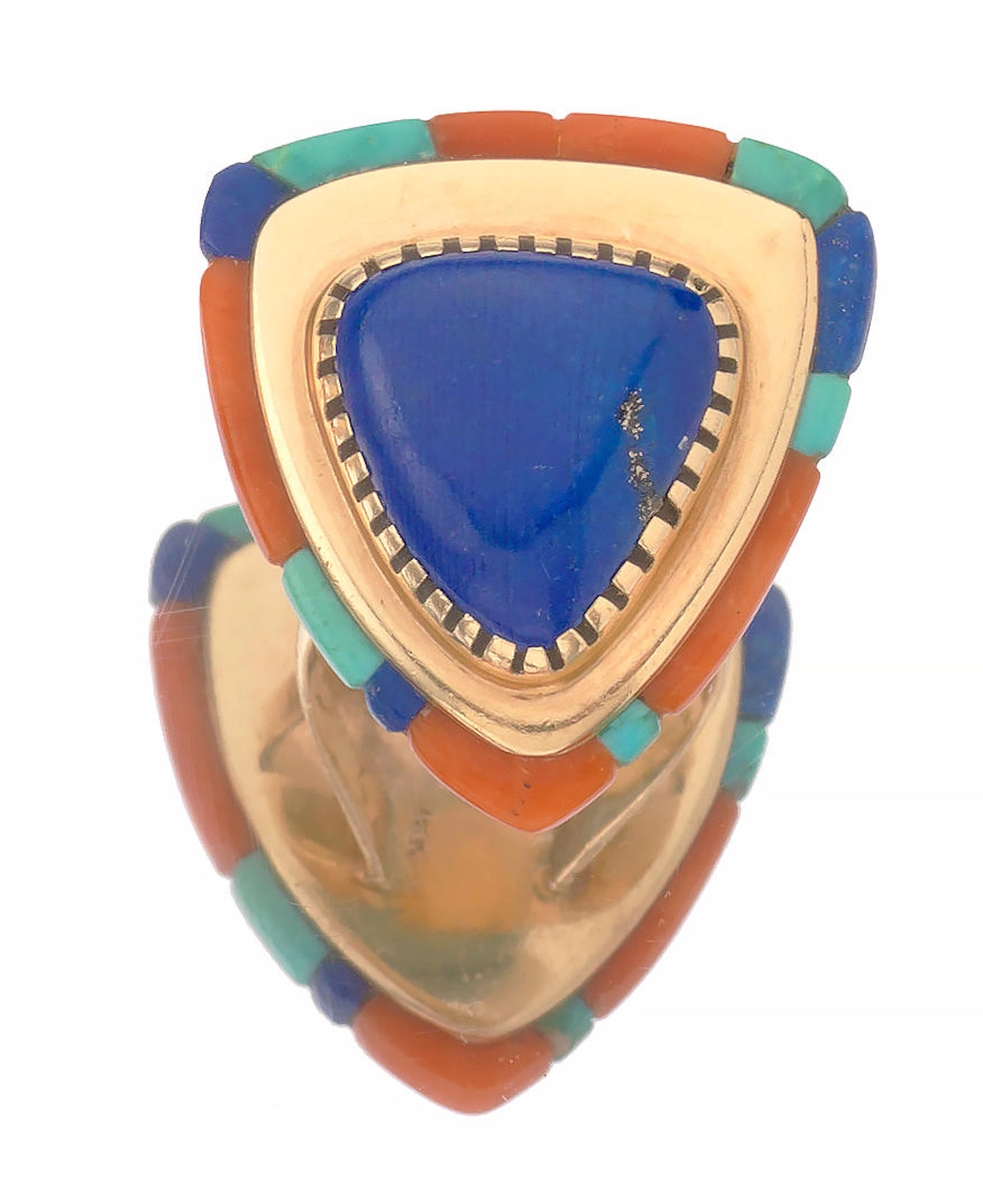 A Charles Loloma ring