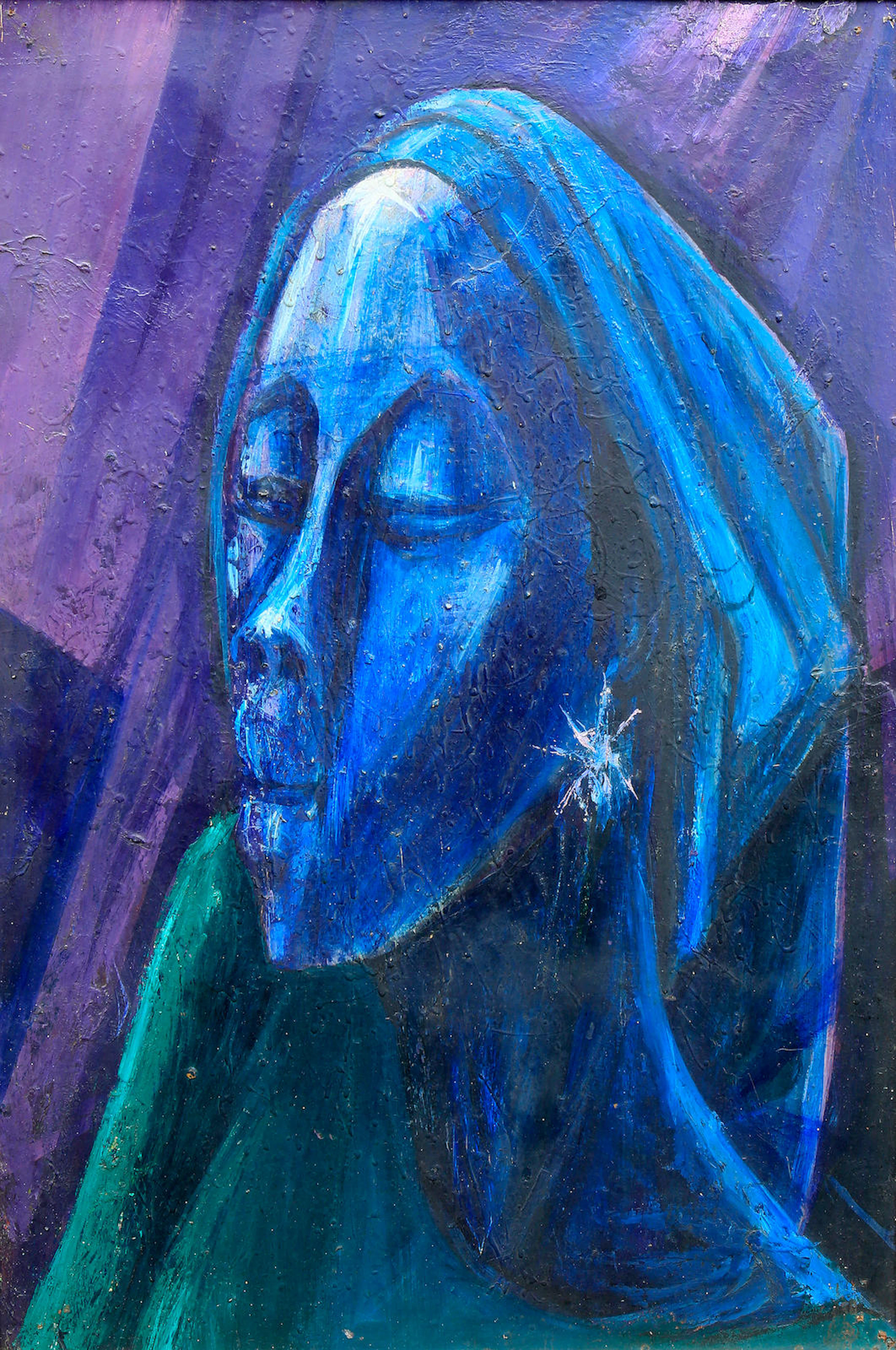Yusuf Adebayo Cameron Grillo (Nigerian, born 1934) Woman in Blue