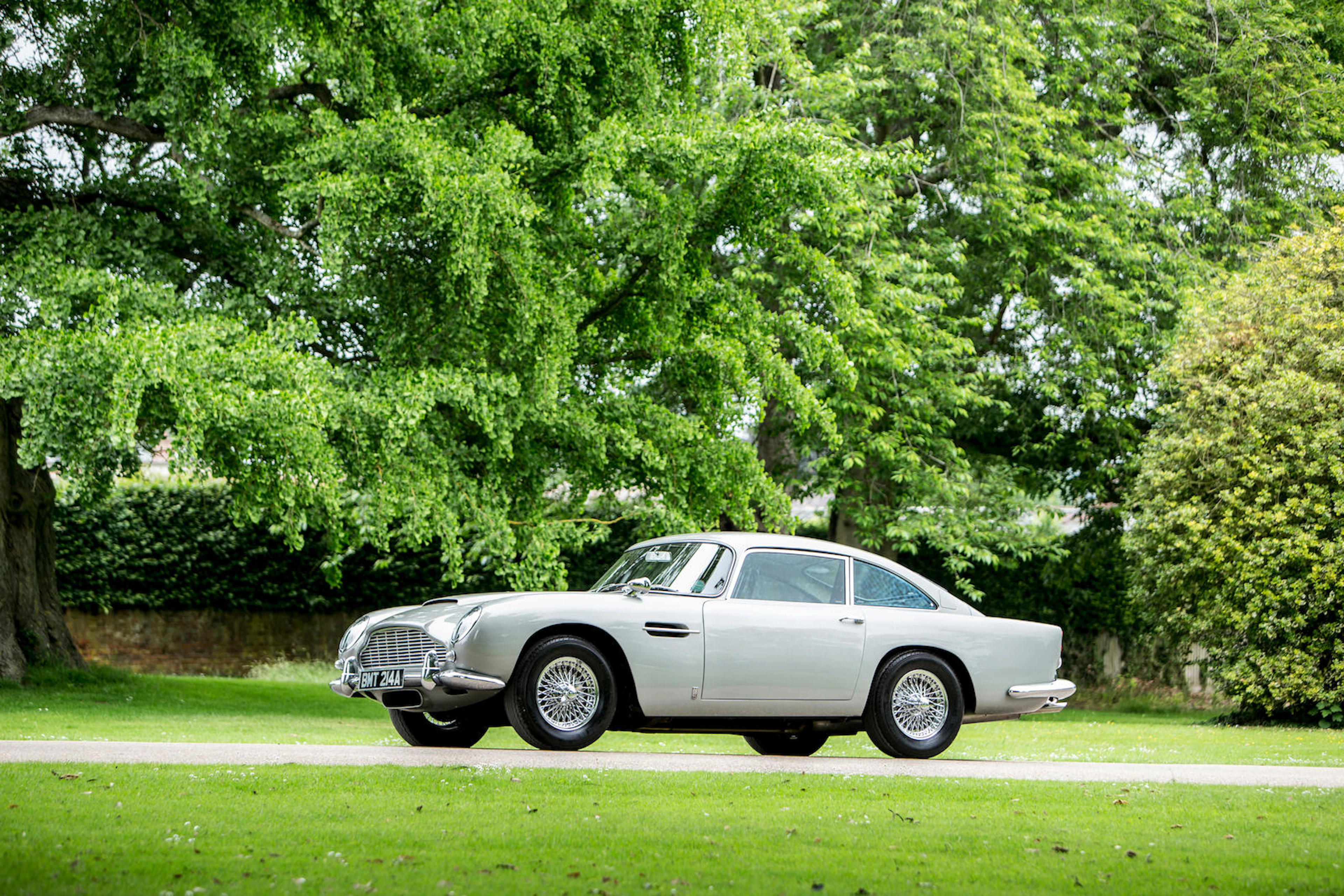 As featured in Goldeneye, James Bond's 1965 Aston Martin DB5 Sports Saloon