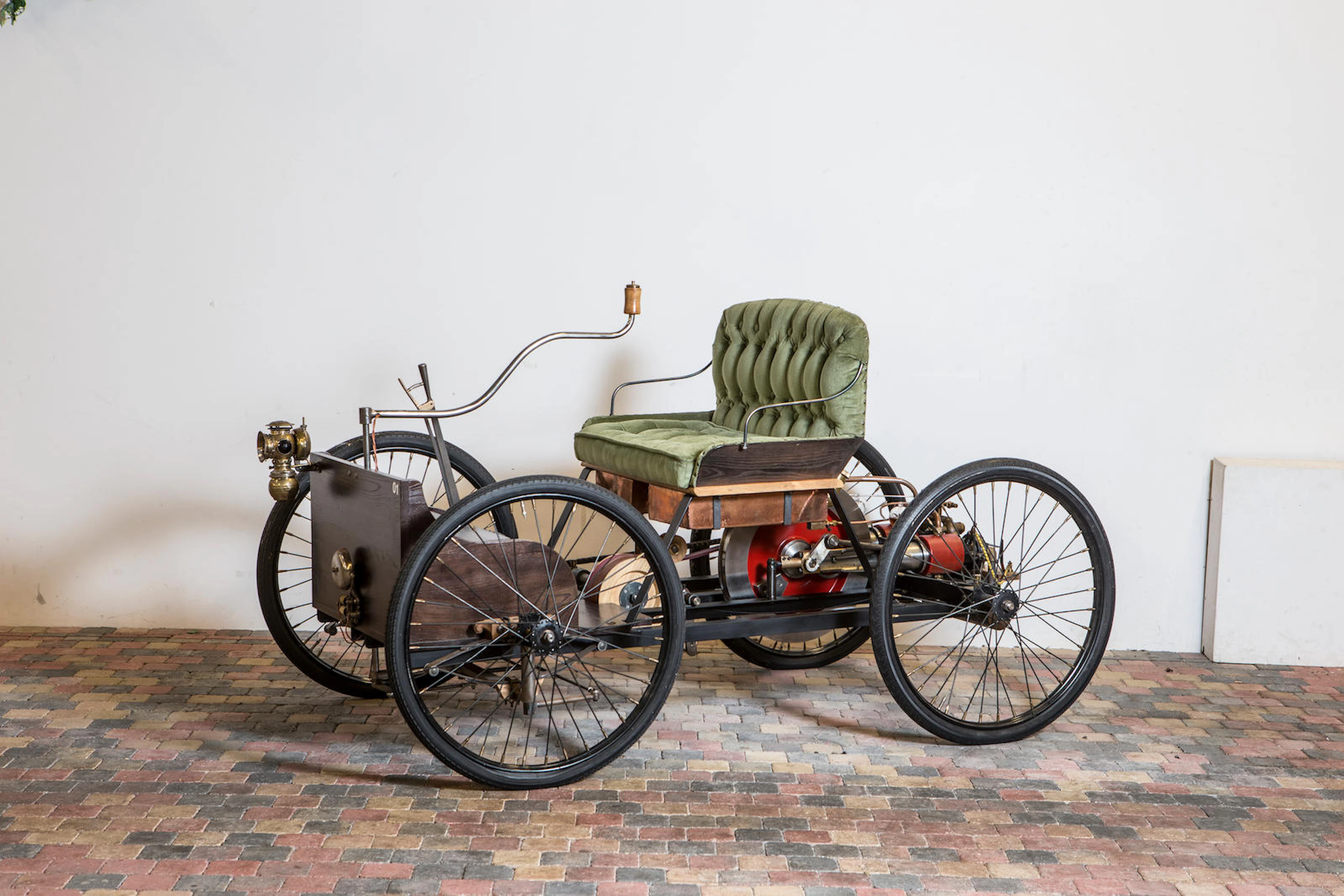 A Full Scale Museum Display of the 1896 Ford Quadricycle