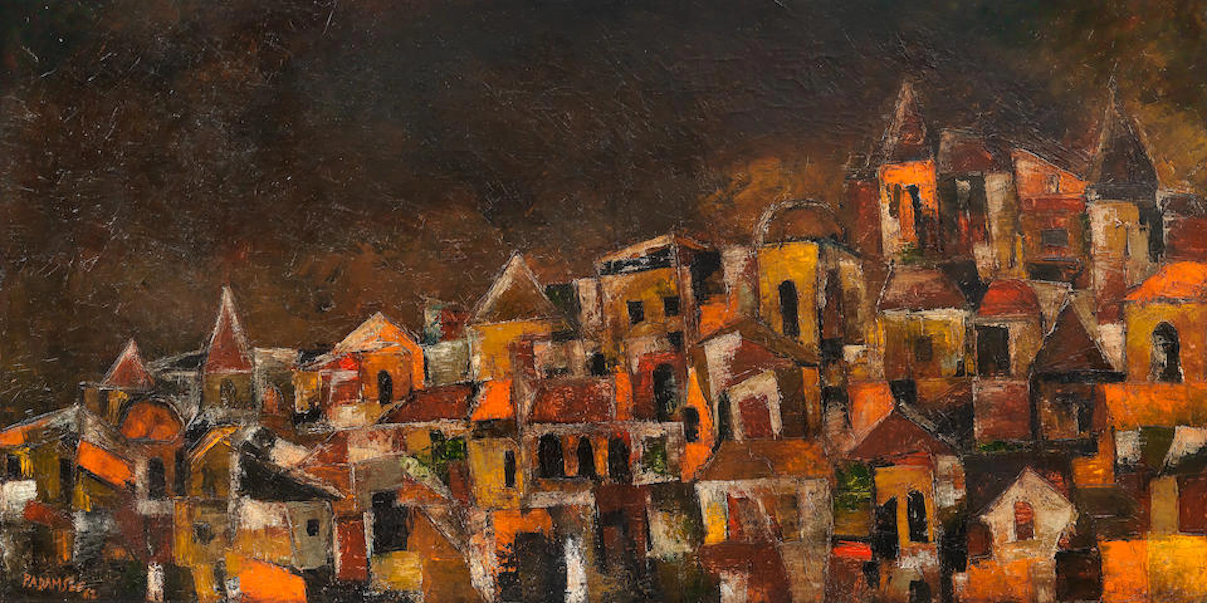 Akbar Padamsee (Indian, 1928-2020) Landscape