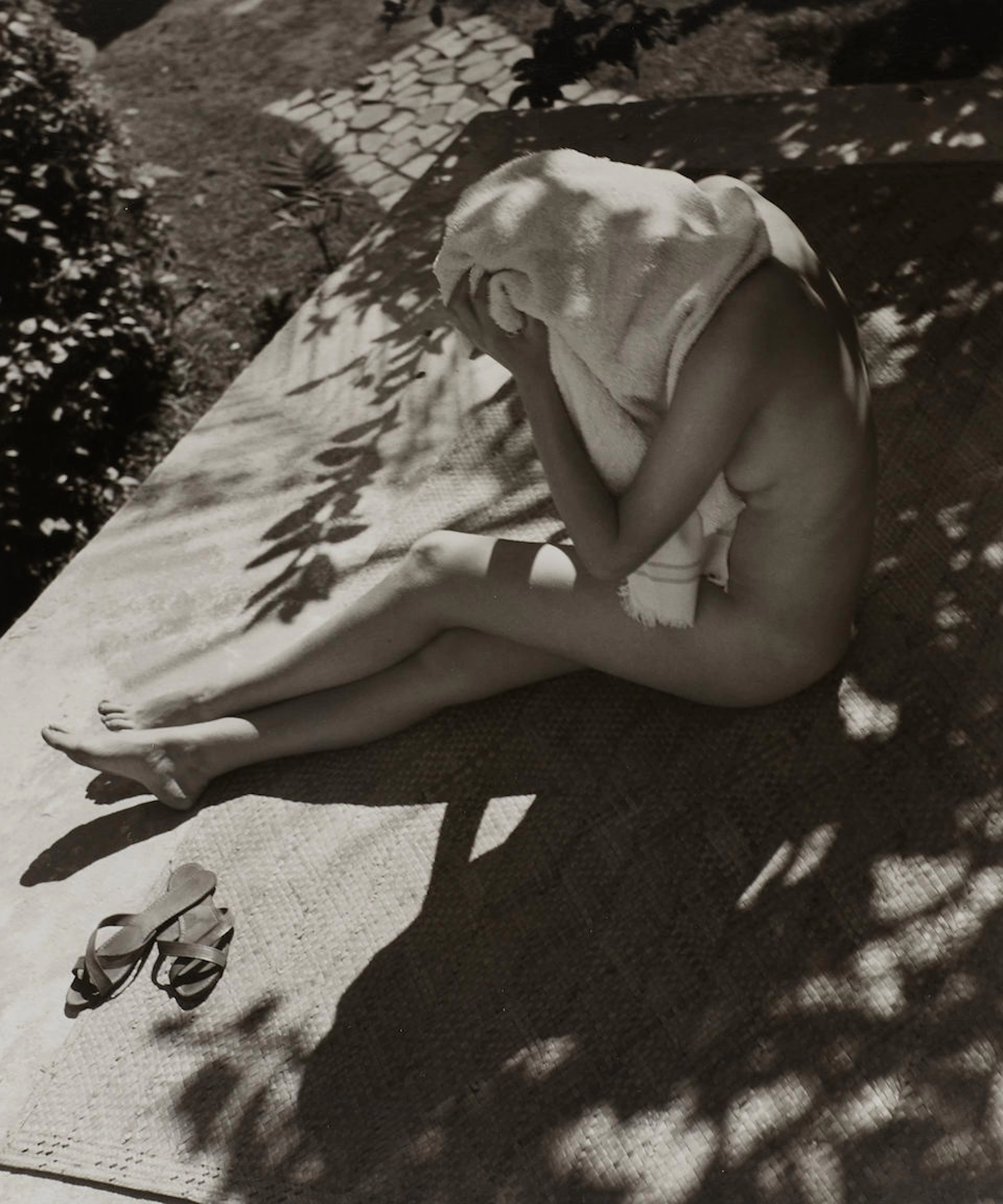 Louise Dahl-Wolfe (1895-1989); Nude with Shadows;