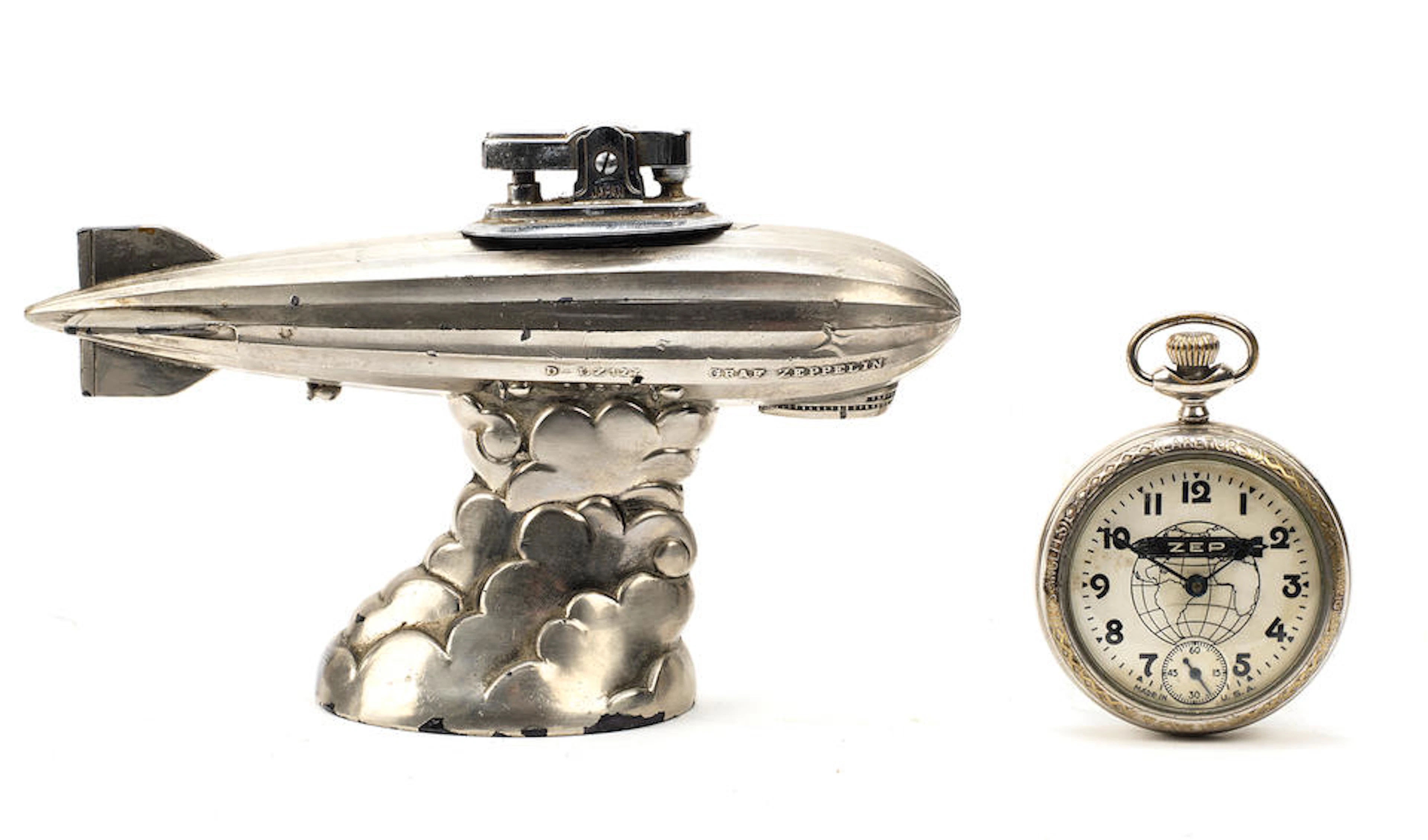 Two Zeppelin collectables, ((2))