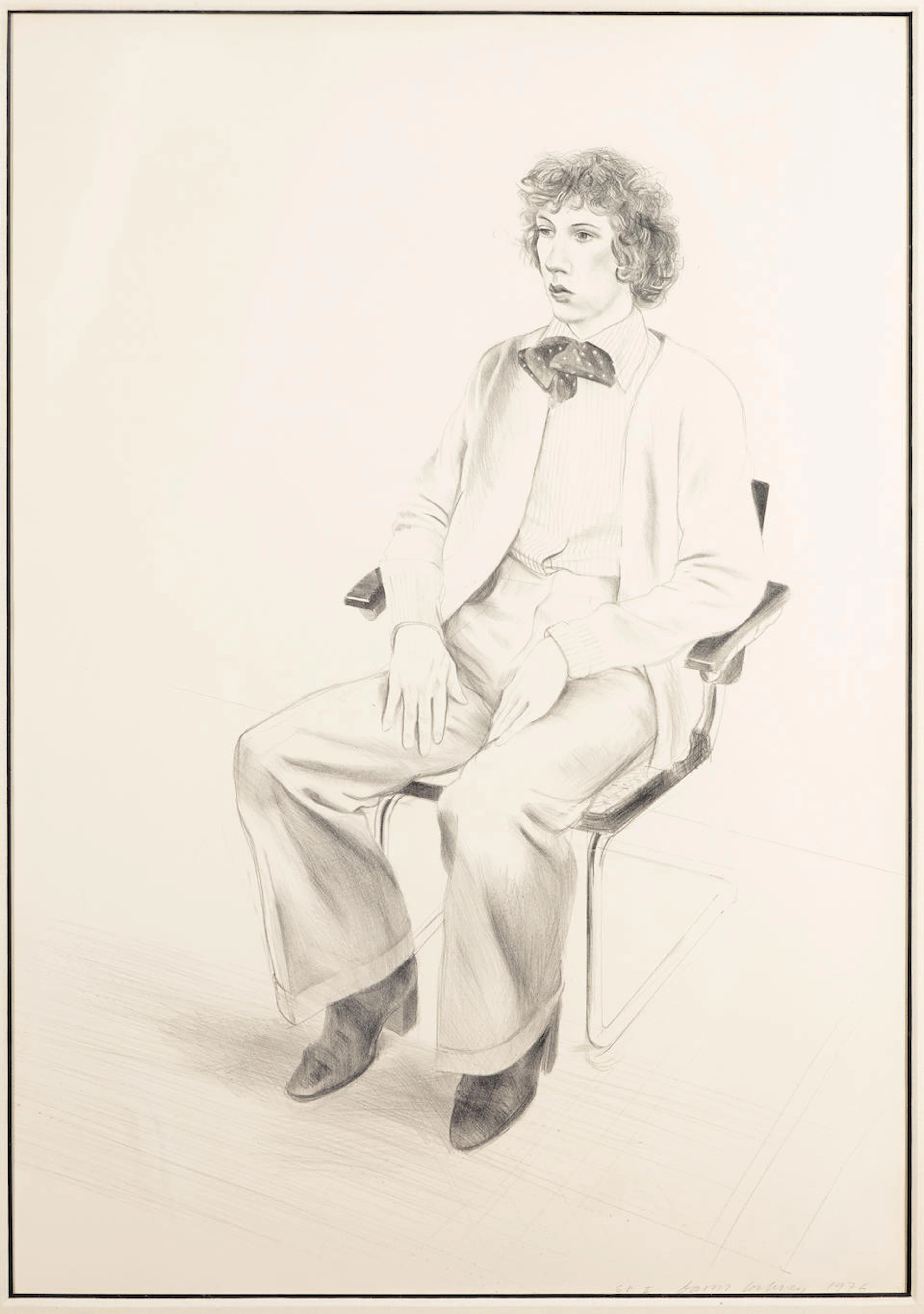 David Hockney (born 1937); Gregory Evans, from Friends;
