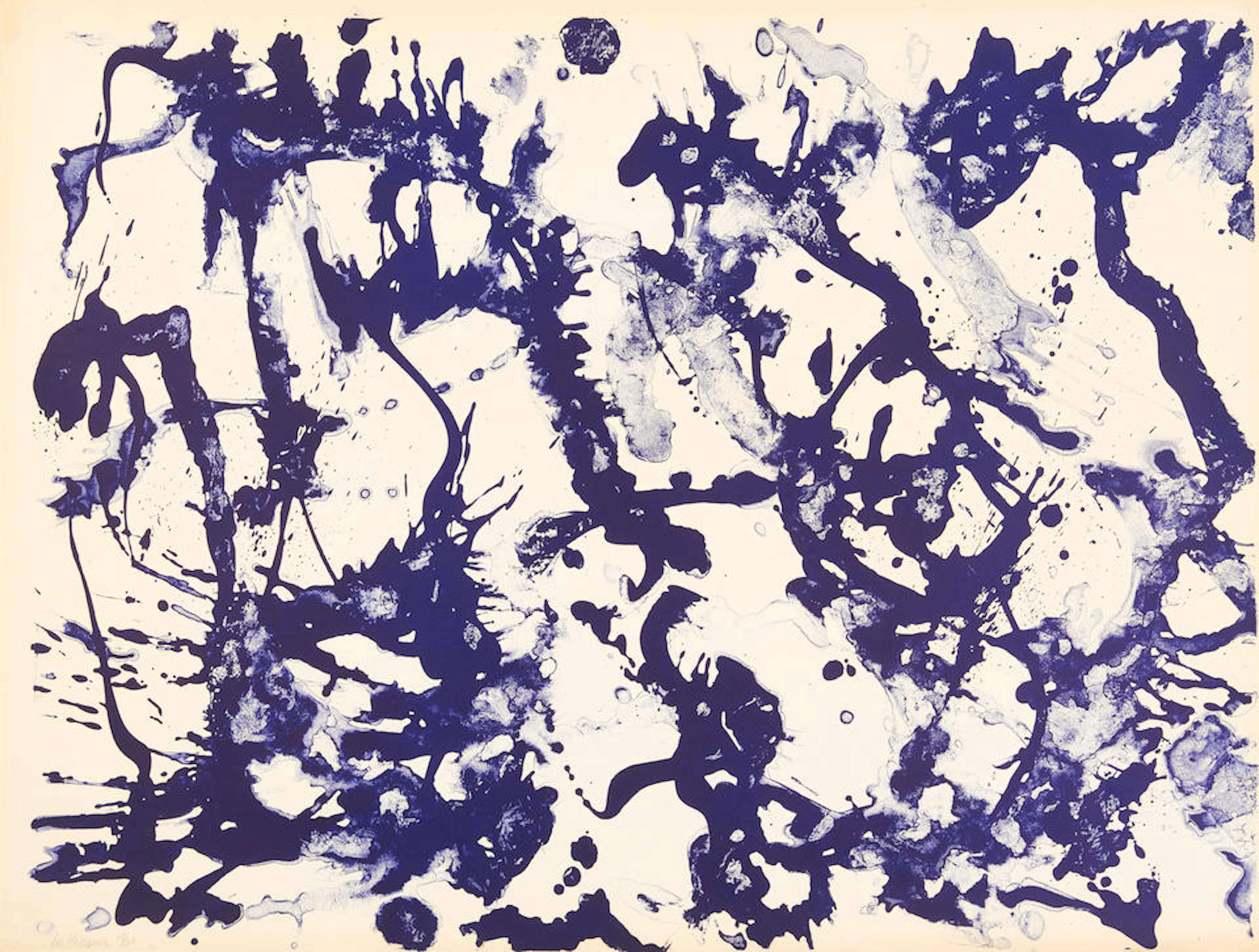 Lee Krasner (1911-1984); Primary Series: Blue Stone;
