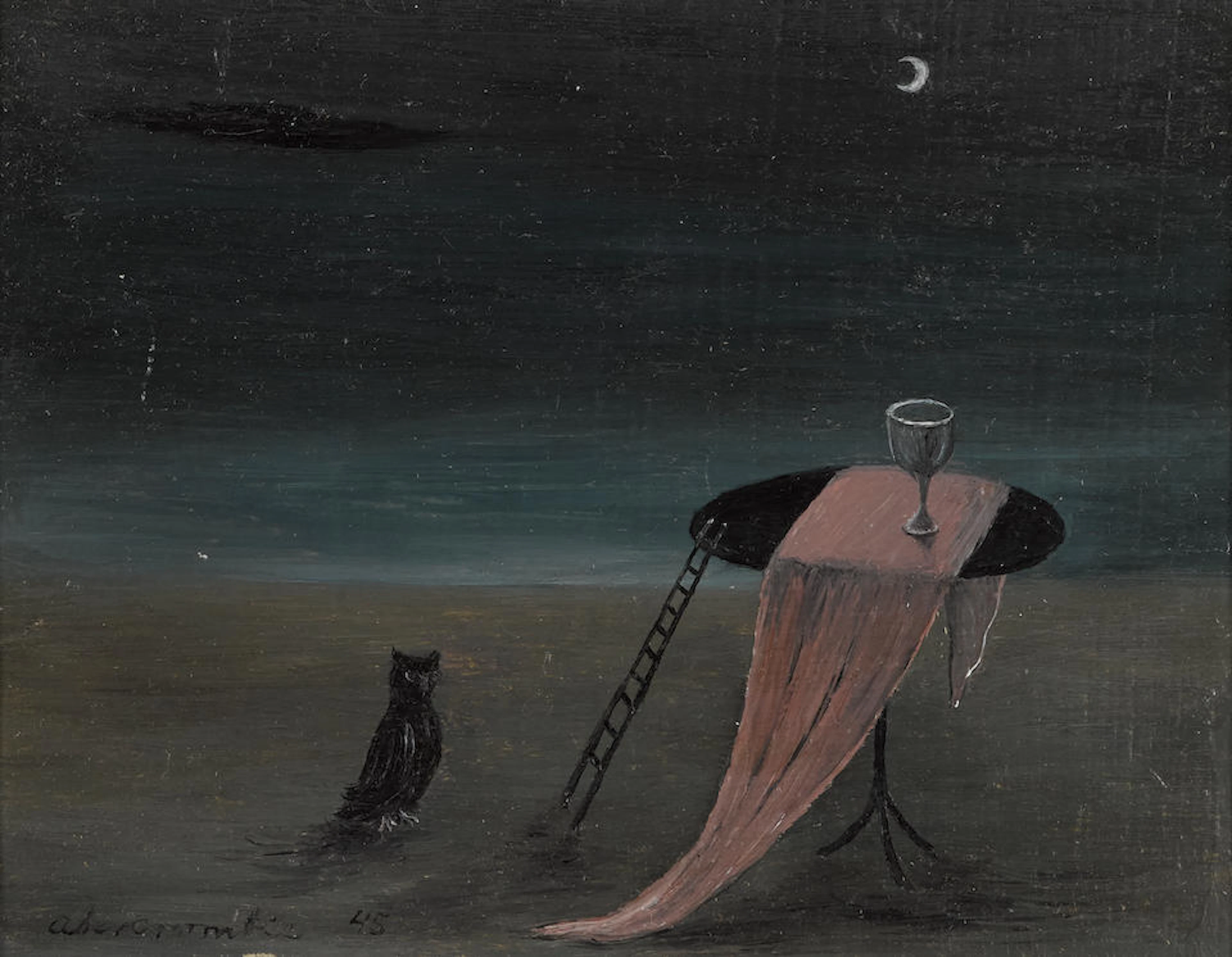 Gertrude Abercrombie (1909-1977) Untitled (Owl and...