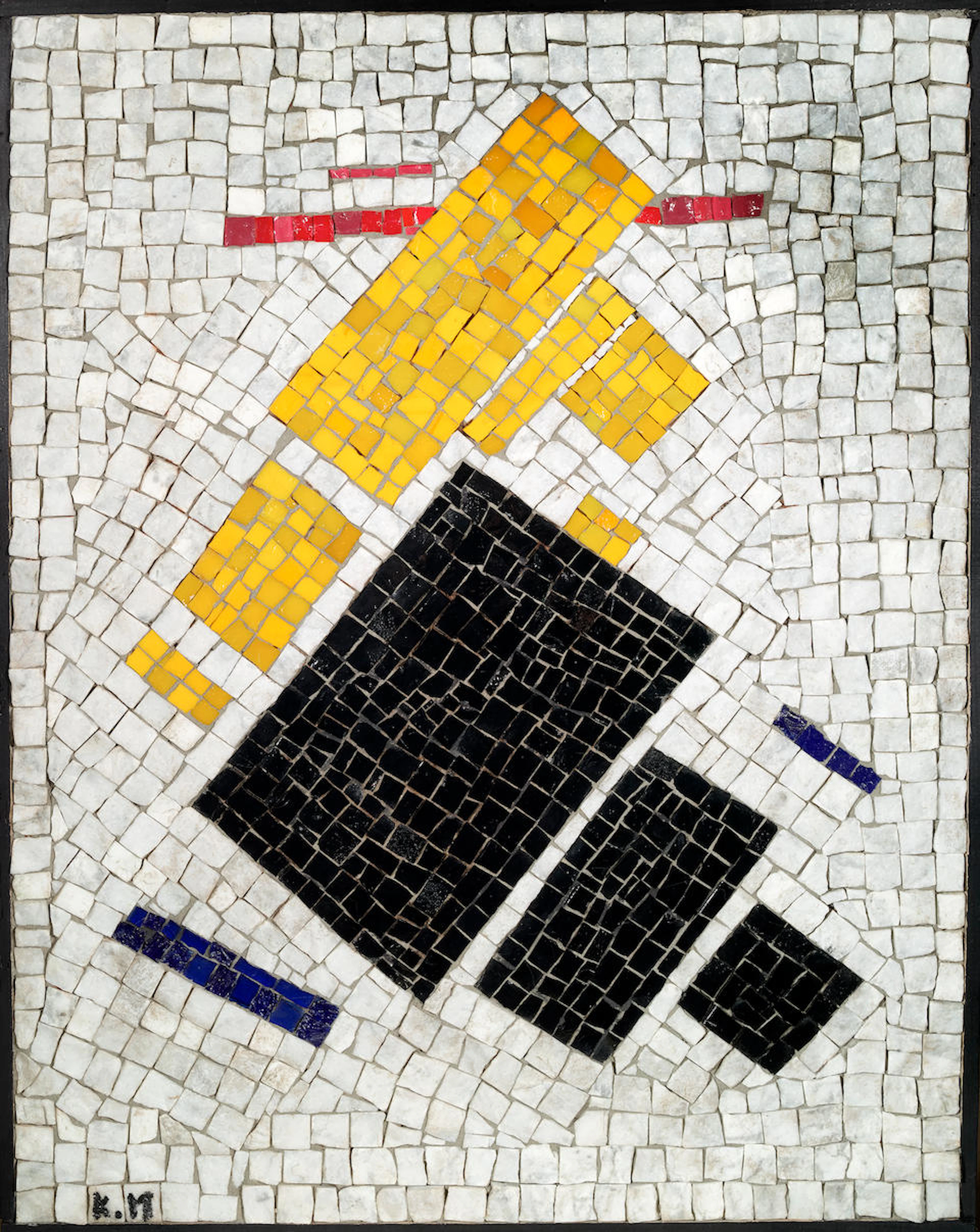 Heidi Melano (1929-2014) Suprematist Mosaic Panelcirca...
