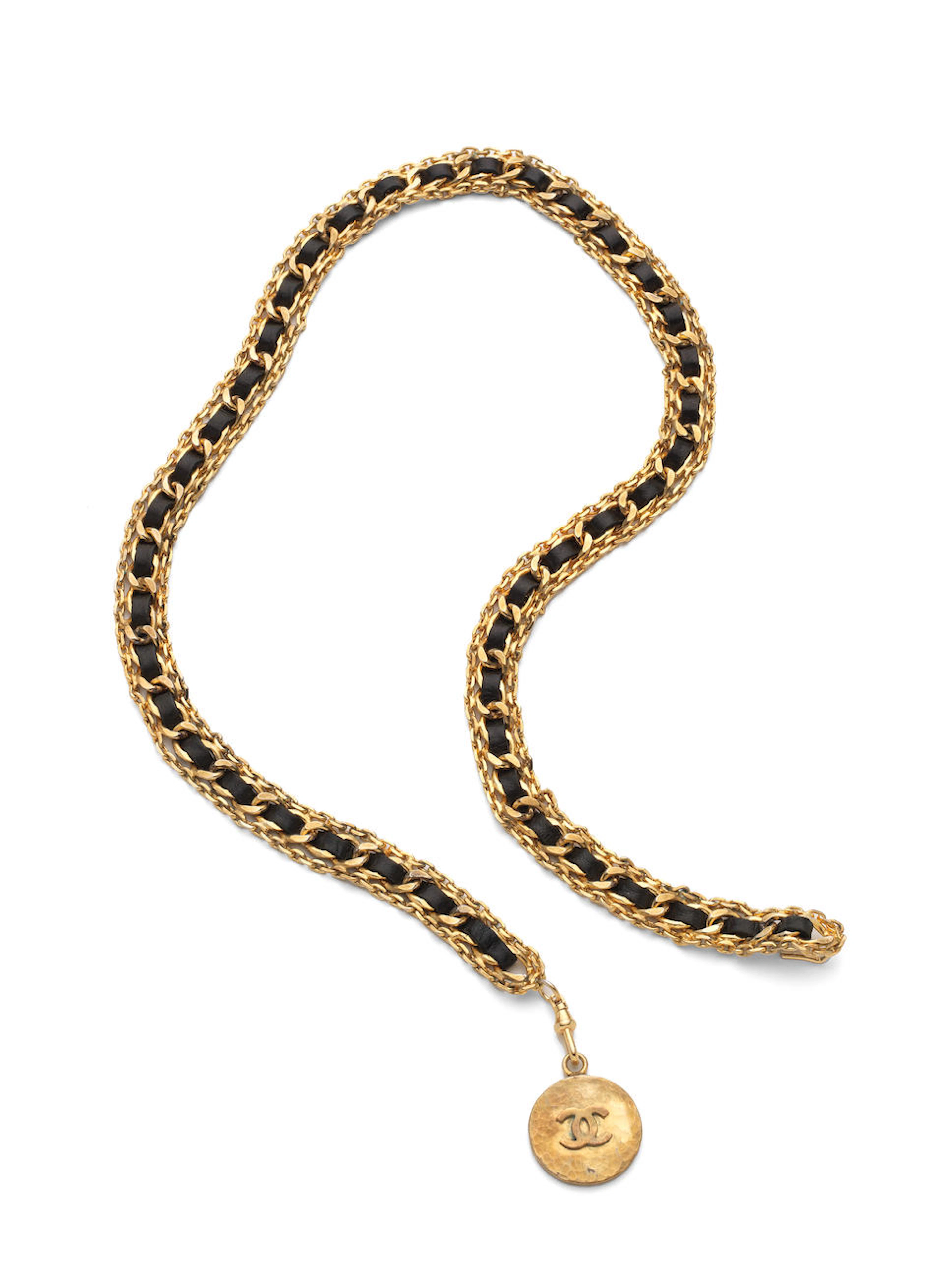 Chain Belt/Necklace, Chanel, 1970s, (Includes box)