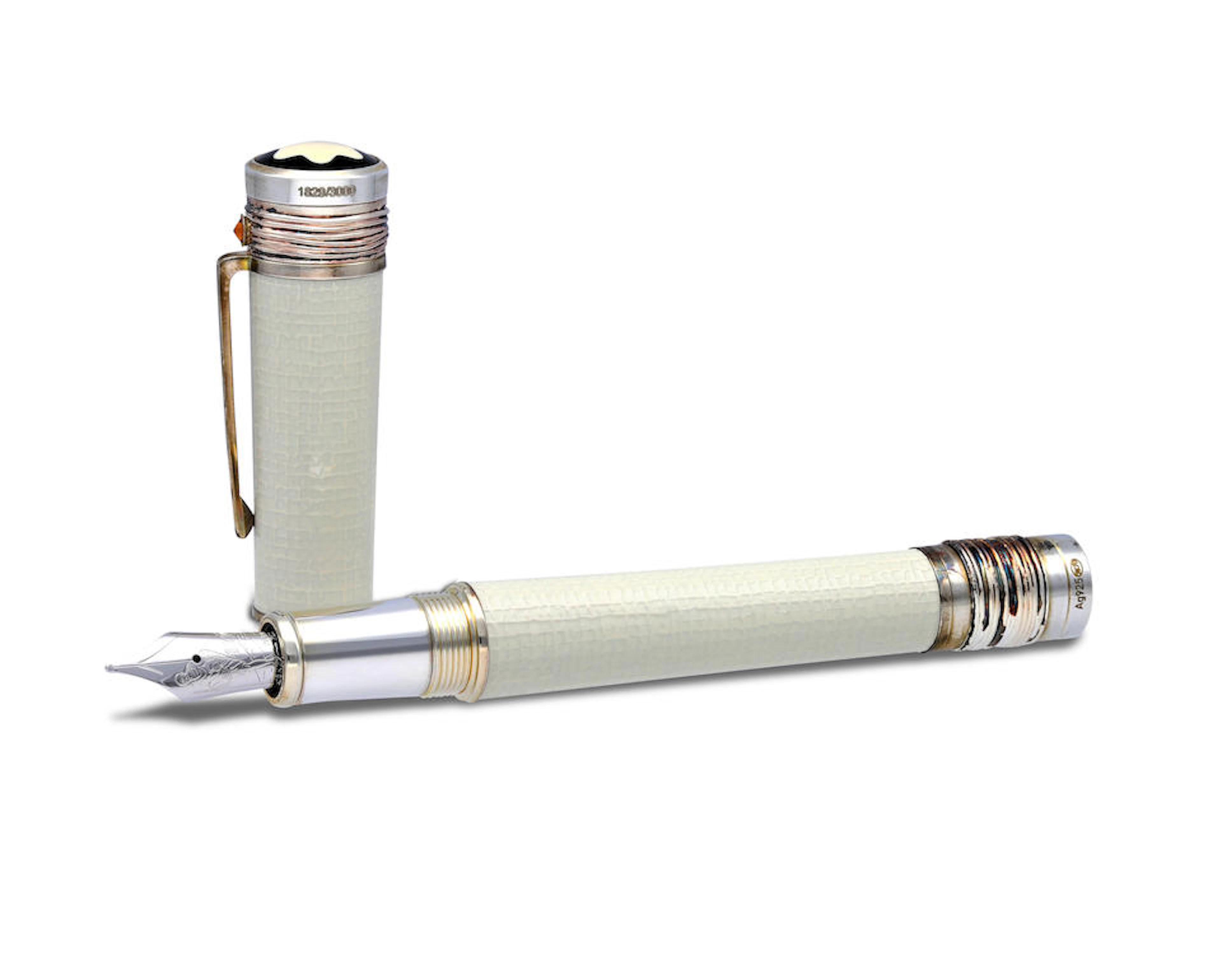 A Mont Blanc Mahatma Gandhi Fountain Pen