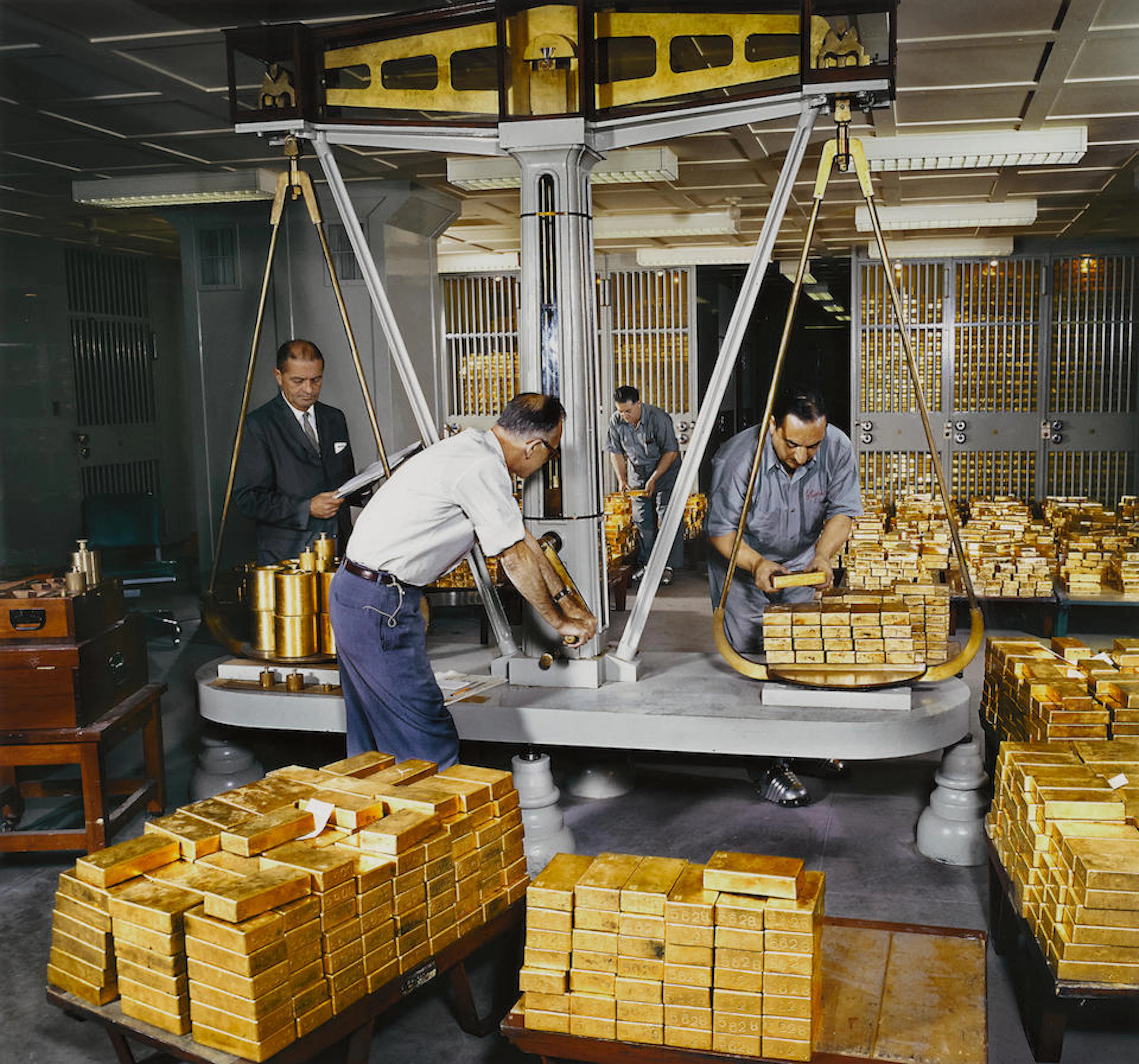 Ormond Gigli (American, born 1925); Federal Gold Reserve;