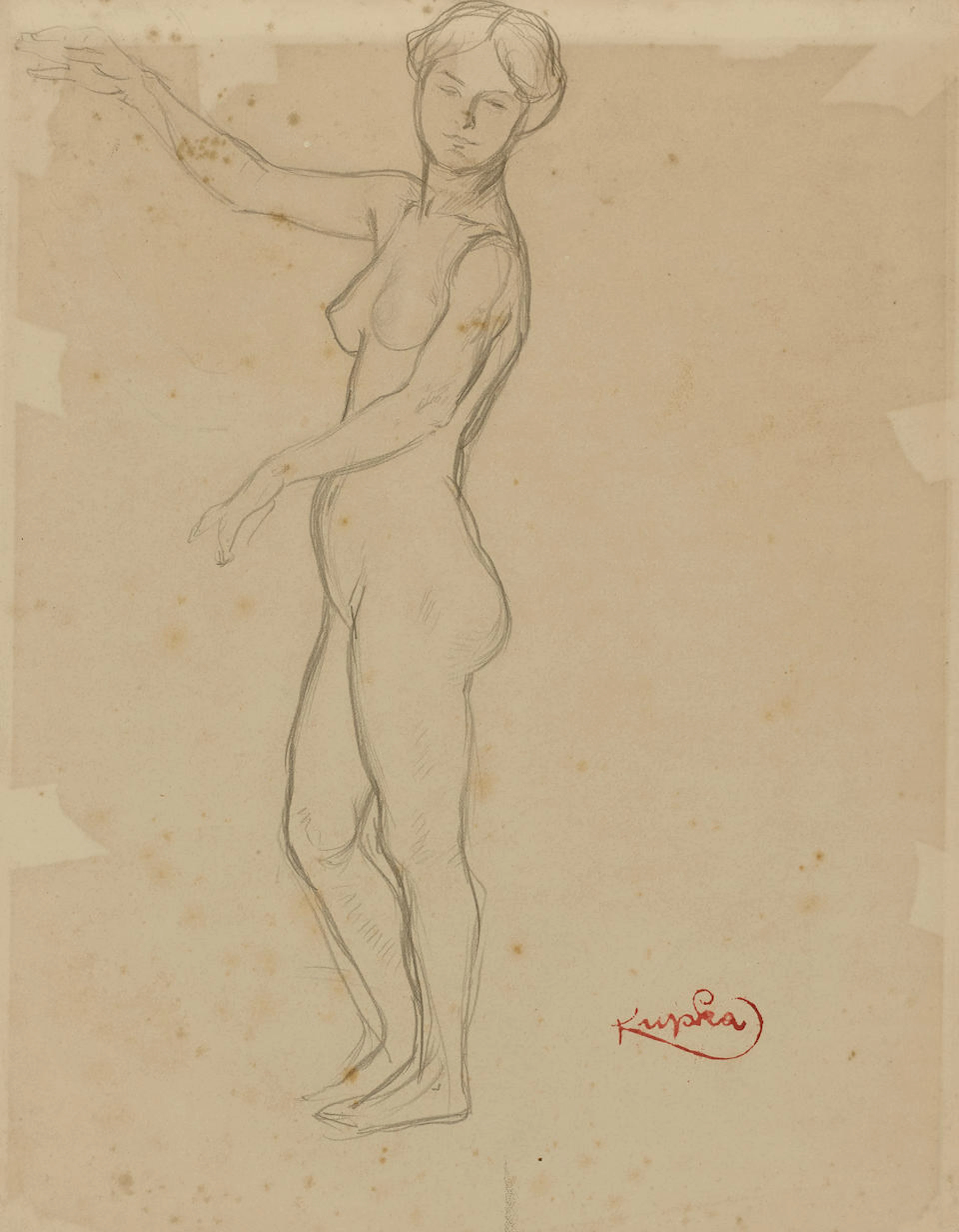 FRANTIŠEK KUPKA (1871-1957) Study for Aristophanes'...