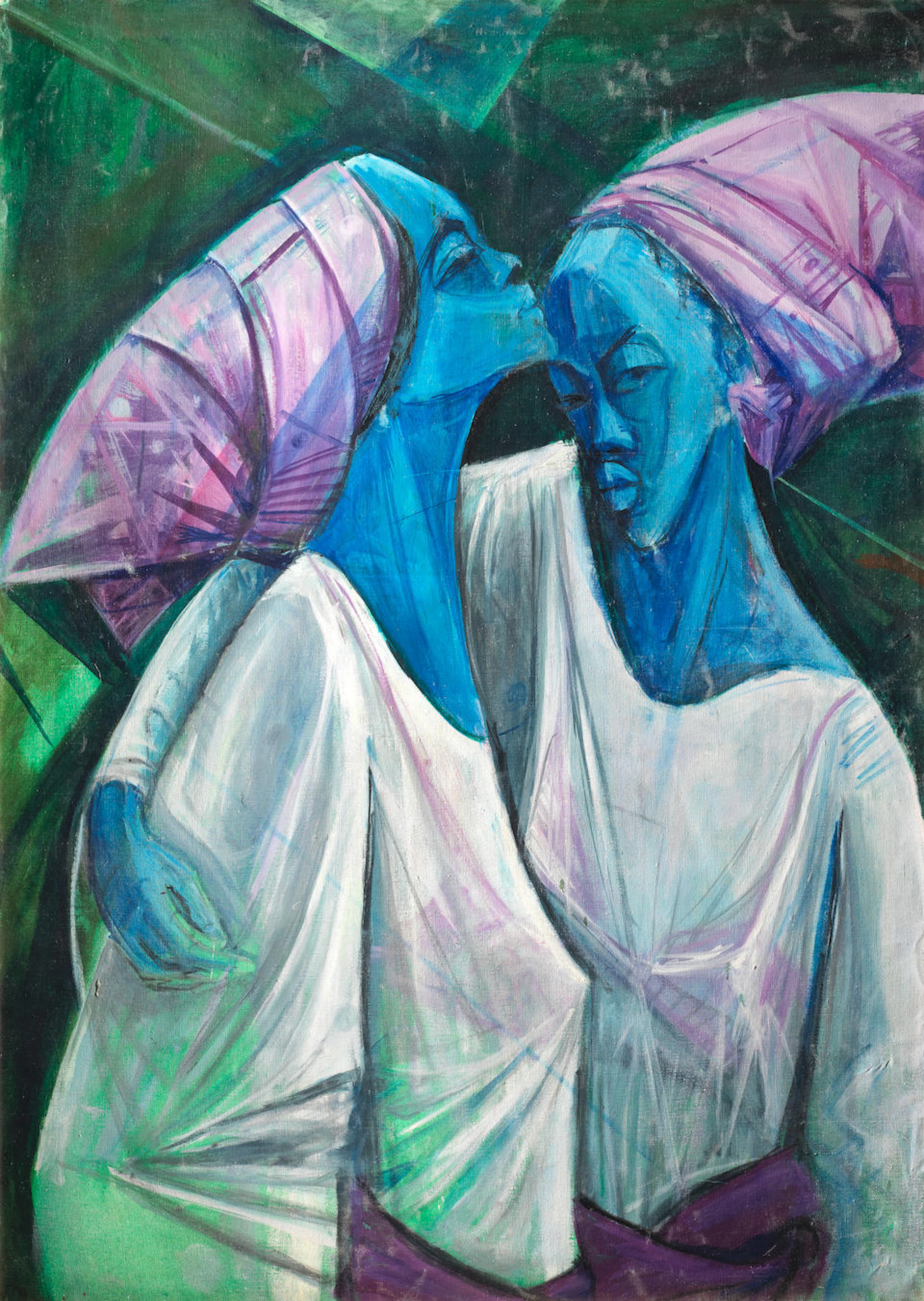 Yusuf Adebayo Cameron Grillo (Nigerian, born 1934) Ayi and Tayi