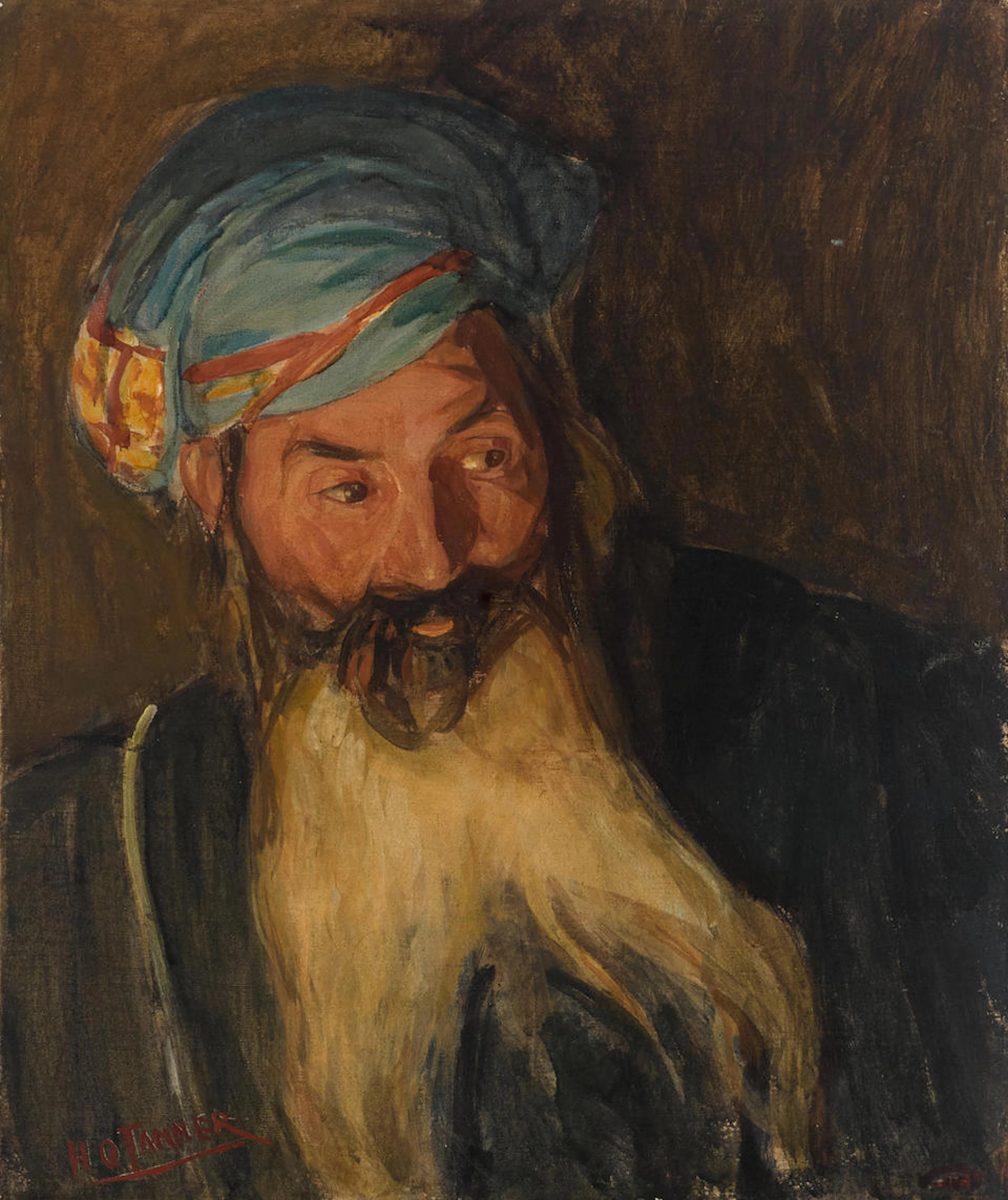 Henry Ossawa Tanner (1859-1937) A Jerusalem Type 18 1/8 x 15 1/8 in